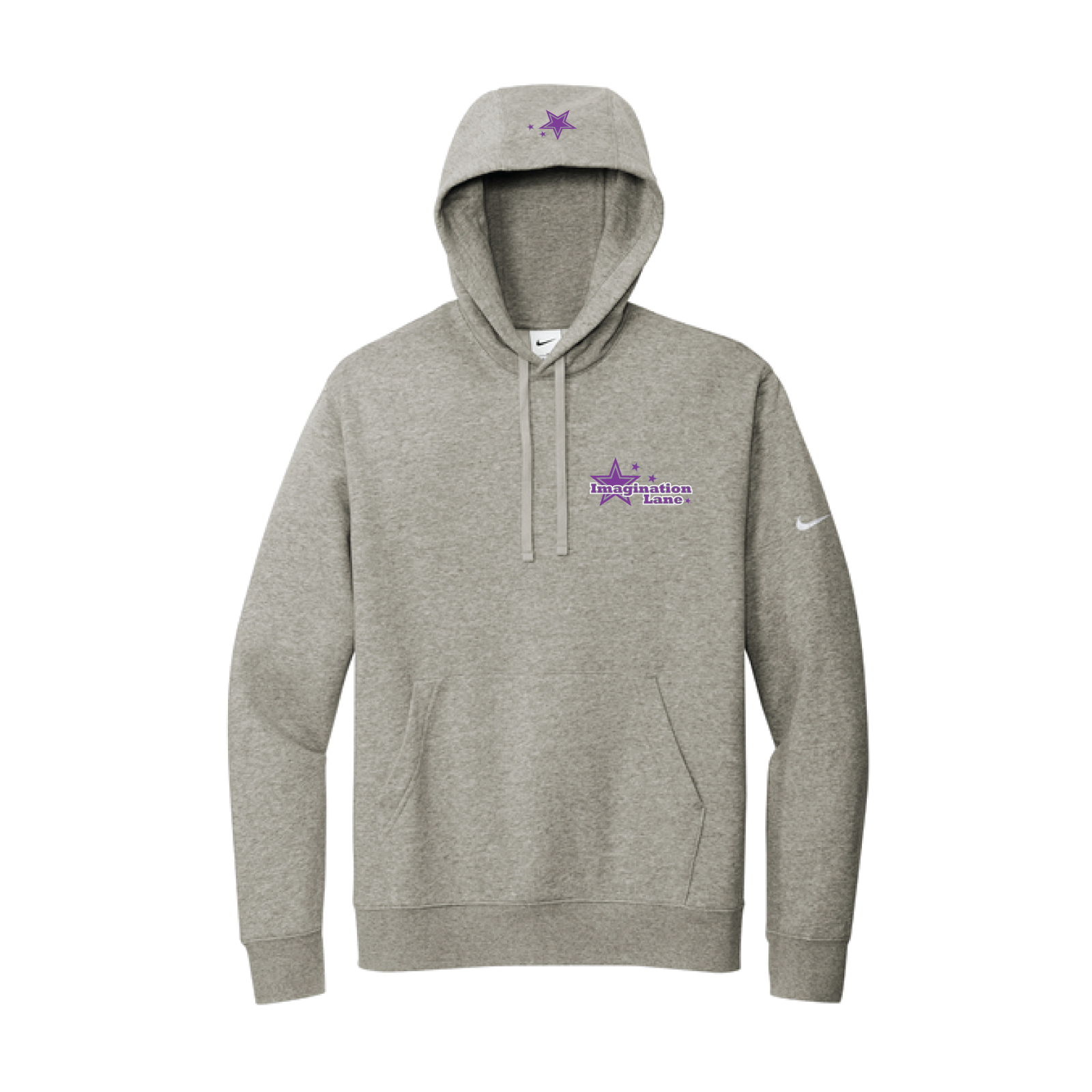Imagination Lane Unisex Nike Club Fleece Pullover Hooded Sweatshirt