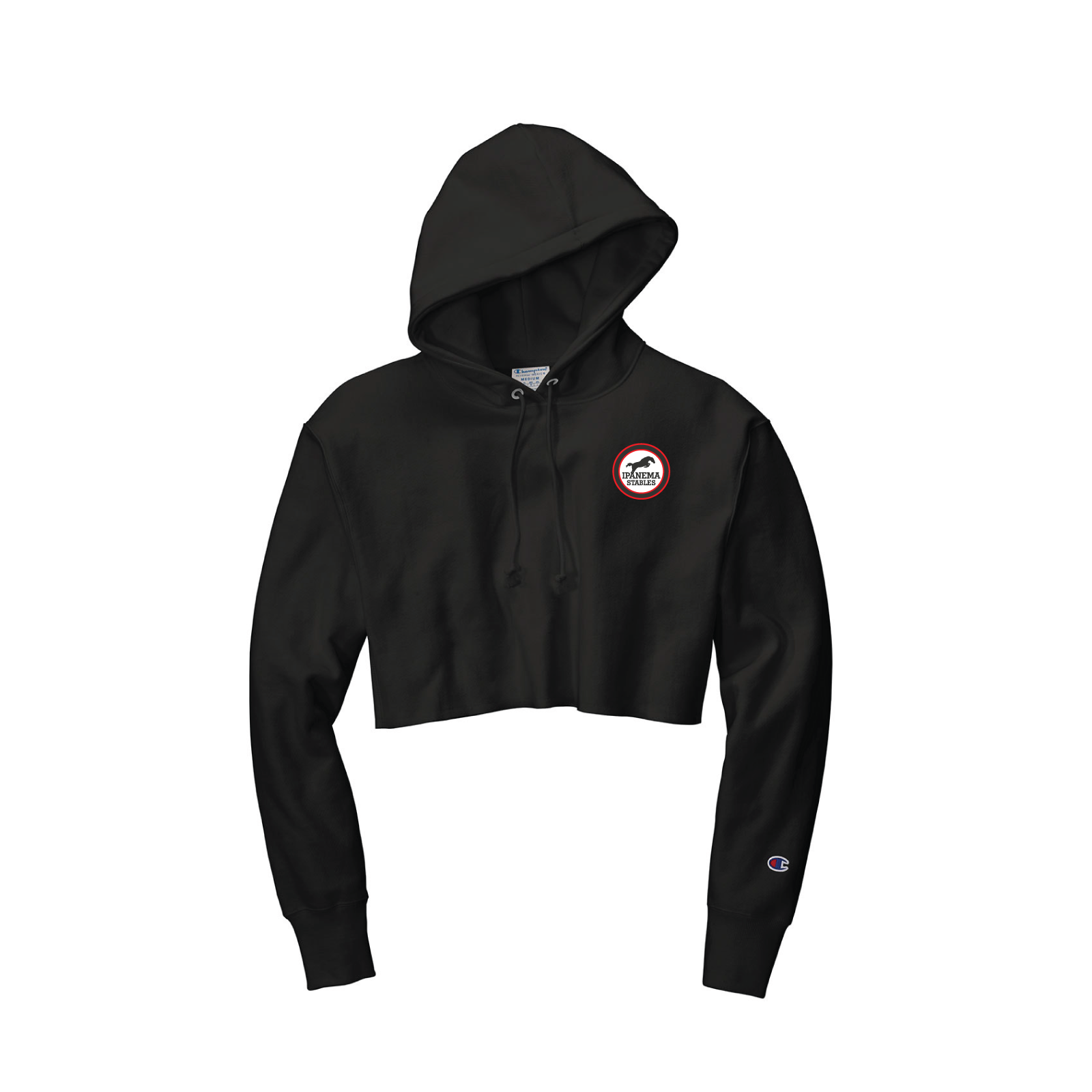 Women's Champion Reverse Weave Cropped Cut-Off Hoodie