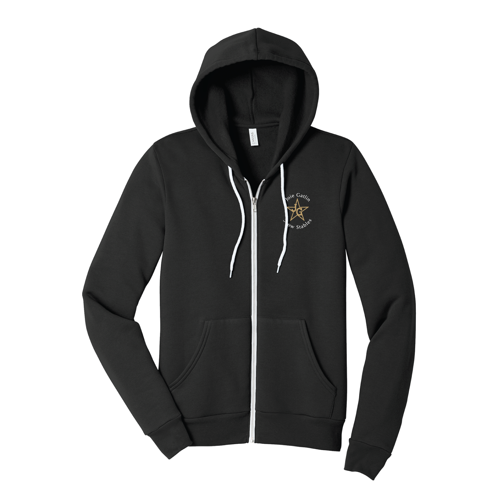 Joie Gatlin Unisex Bella & Canvas Full-Zip Hoodie