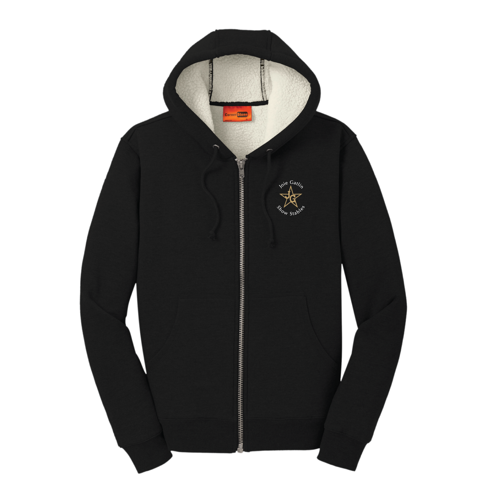 Joie Gatlin Cornerstone Unisex Heavyweight Sherpa Lined Hooded Fleece Jacket