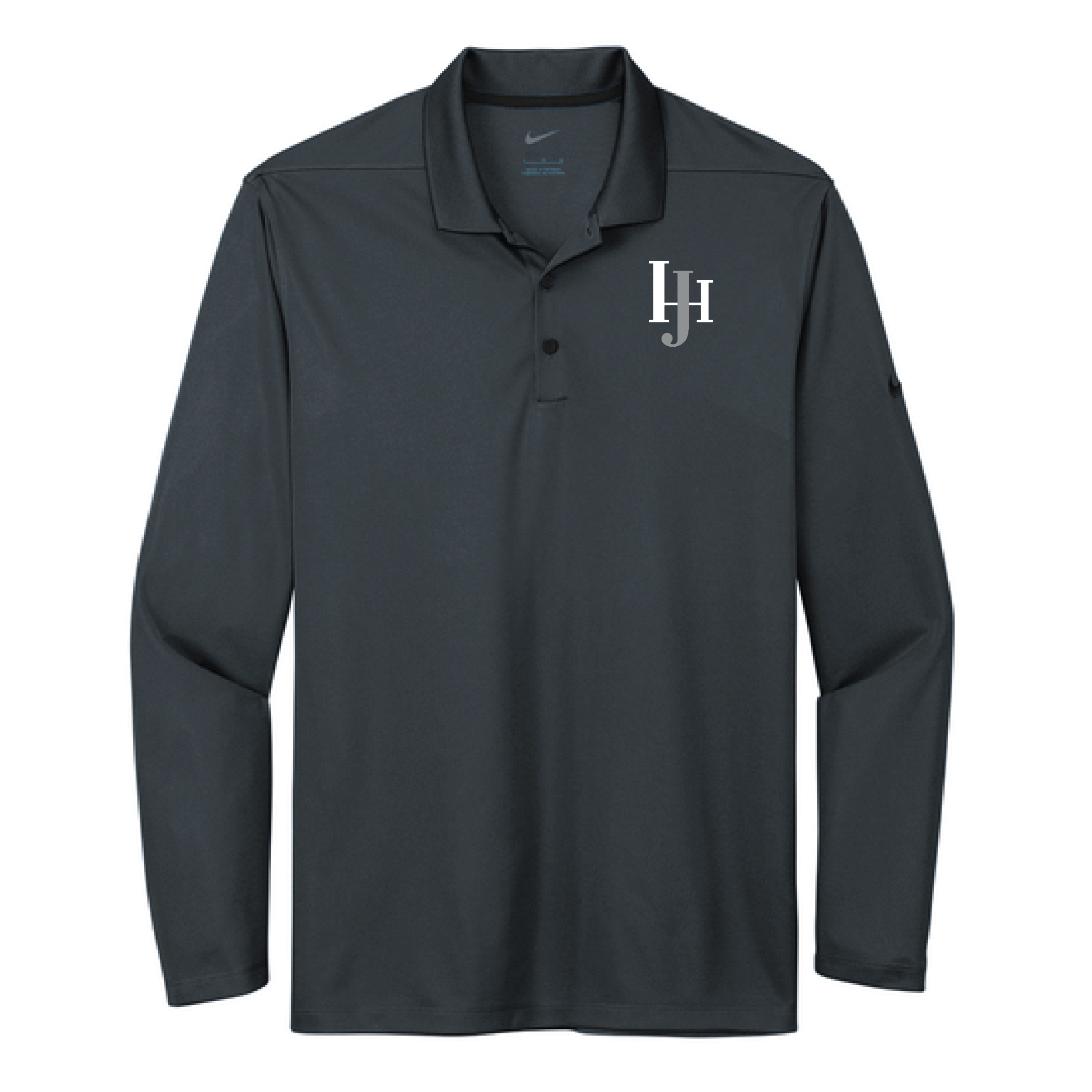 JH Sporthorses Men's Nike Dri-FIT Micro Pique 2.0 Long Sleeve Polo