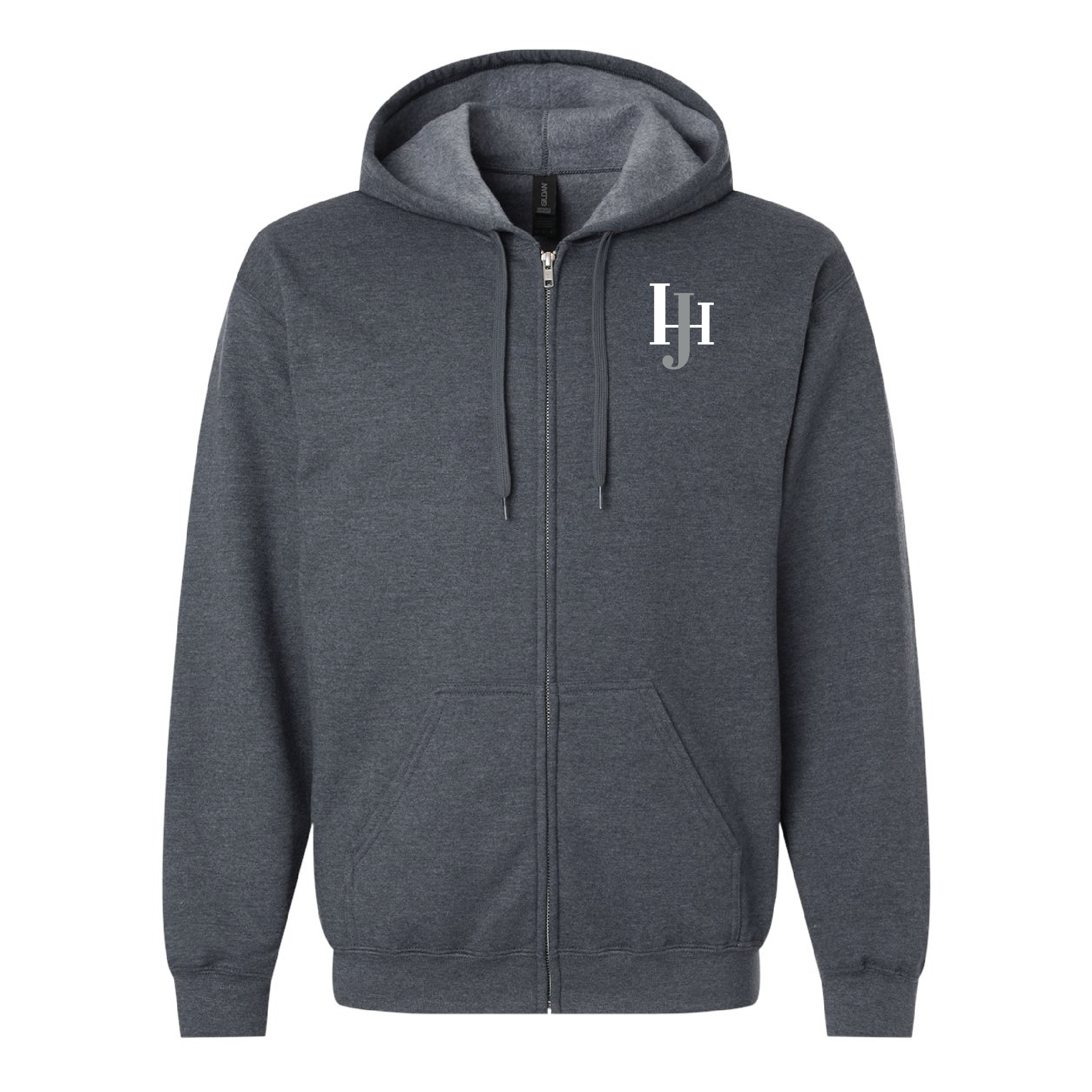 JH Sporthorses Unisex Softstyle Full-Zip Hooded Sweatshirt