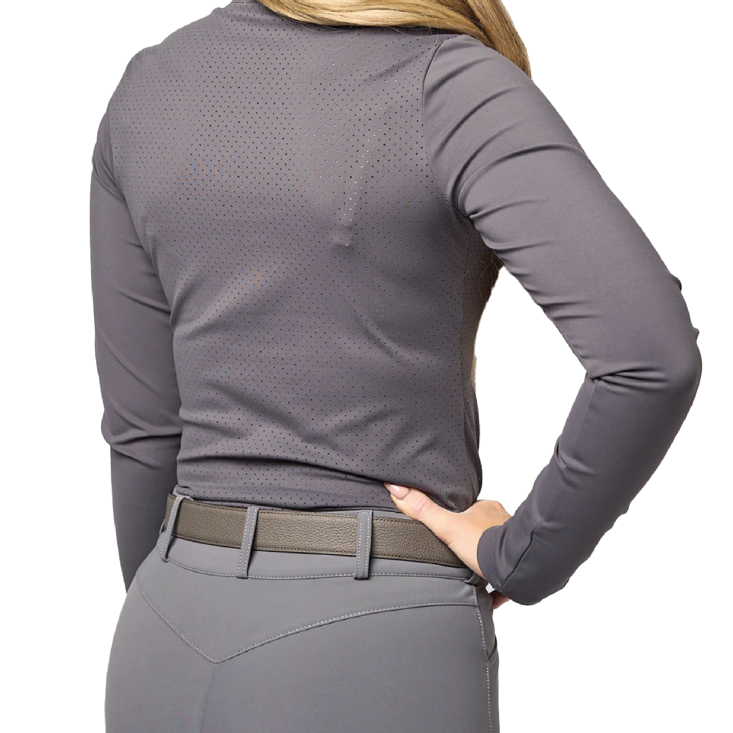 JH Sporthorses Women's TKEQ 'Logan' Perforated Competition Top