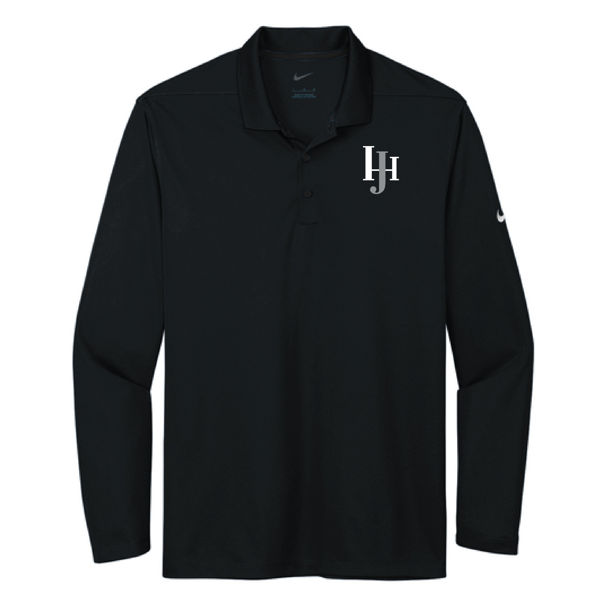 JH Sporthorses Men's Nike Dri-FIT Micro Pique 2.0 Long Sleeve Polo