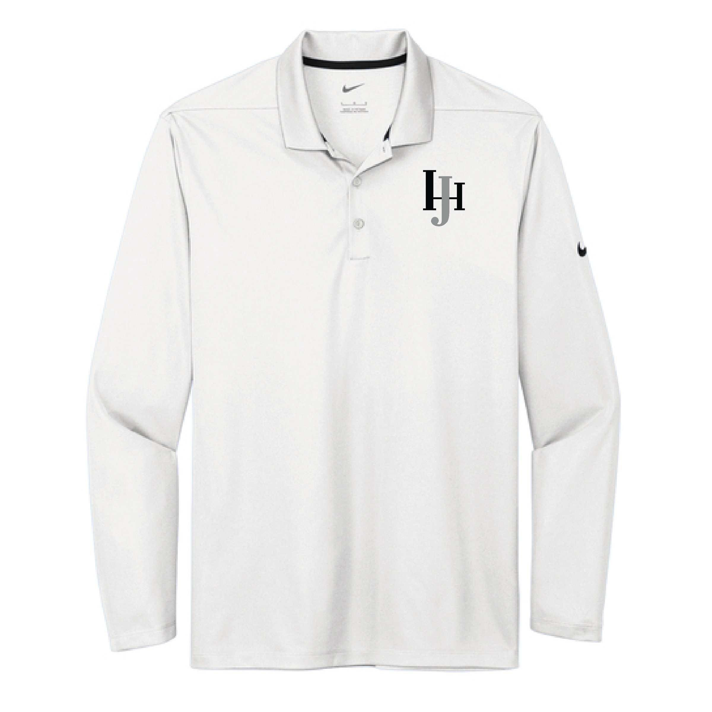 JH Sporthorses Men's Nike Dri-FIT Micro Pique 2.0 Long Sleeve Polo
