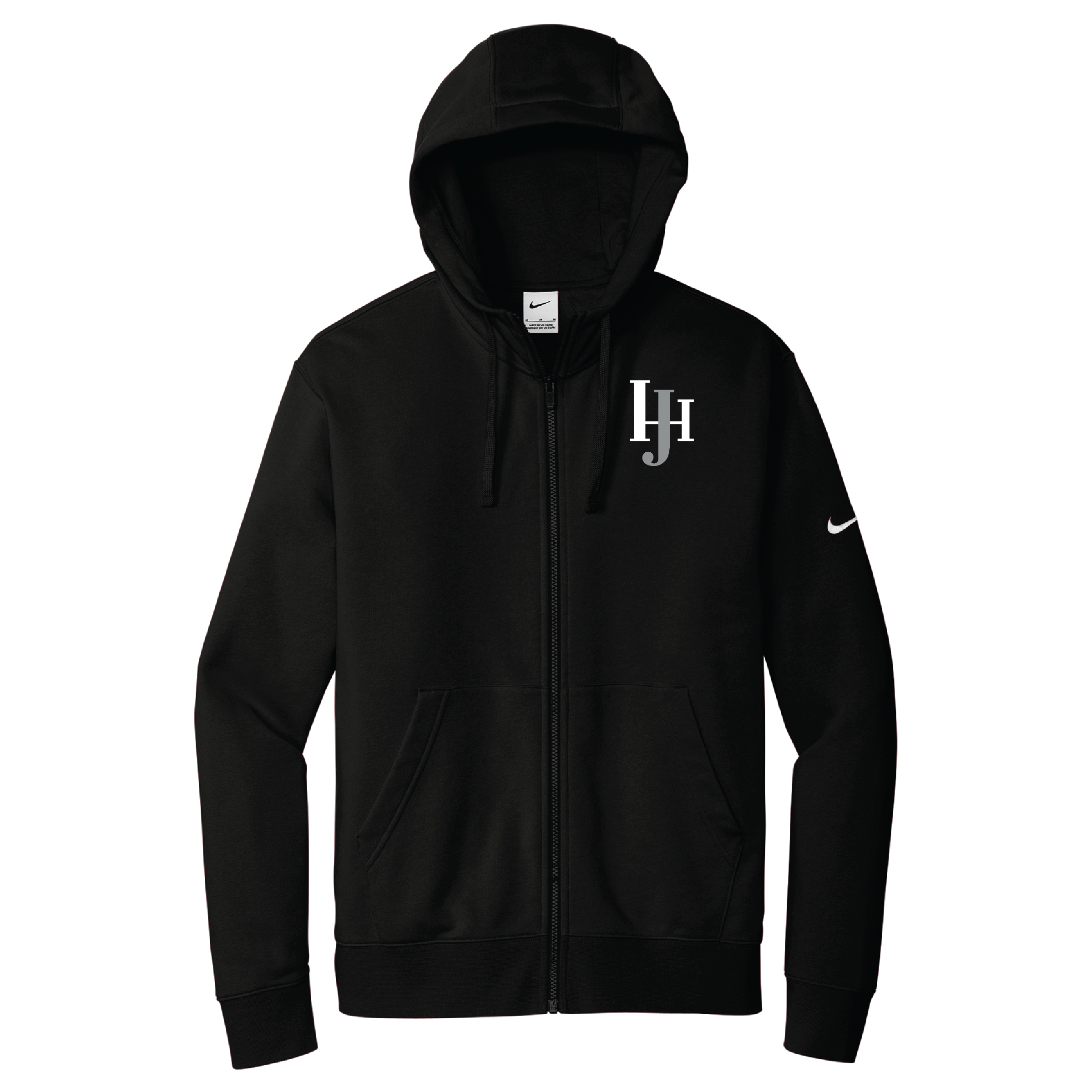 JH Sporthorses Men's Nike Club Fleece Full-Zip Hoodie