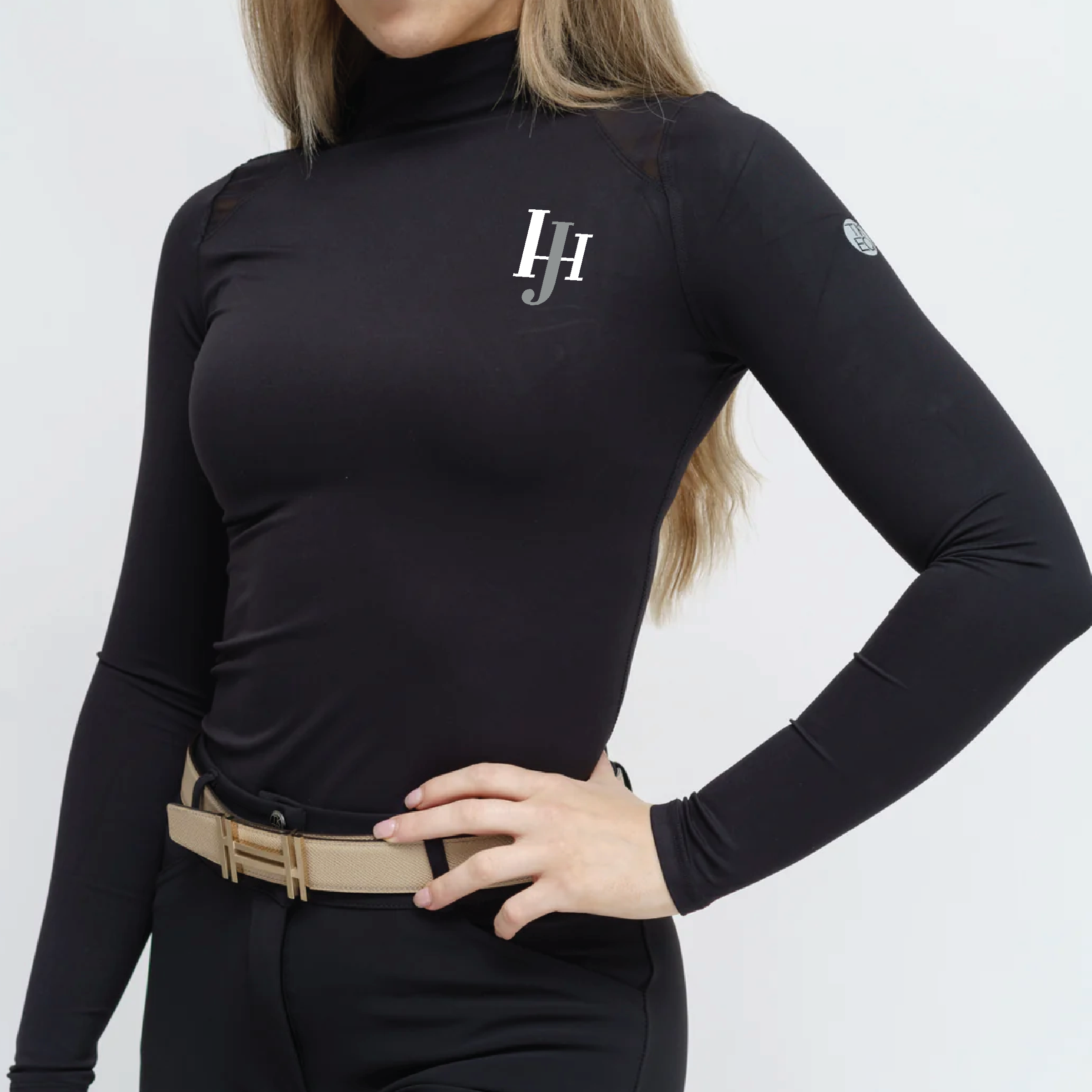 JH Sporthorses Women's TKEQ 'Chloe' High Collar Technical Top