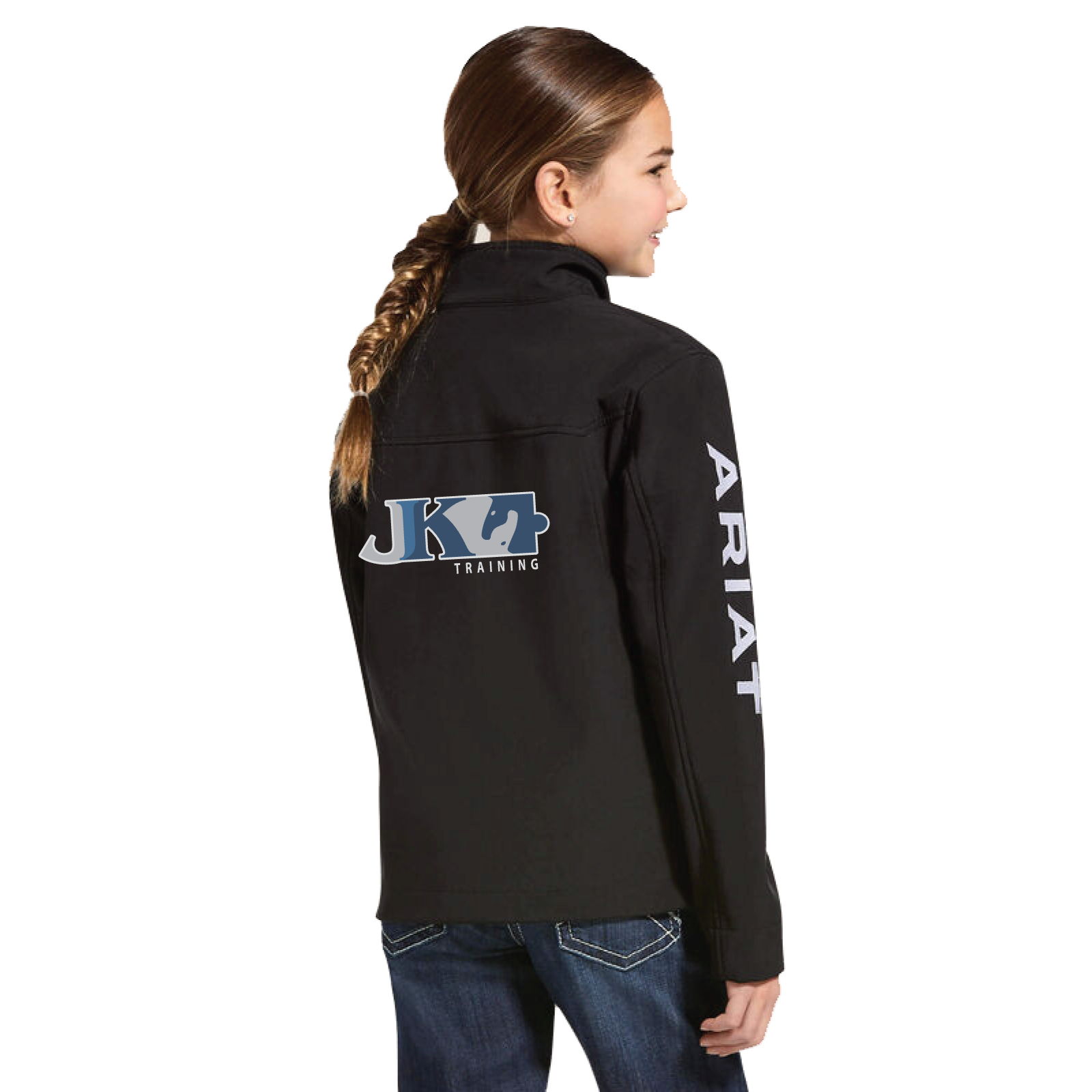 JK Training Youth Ariat New Team Softshell Jacket