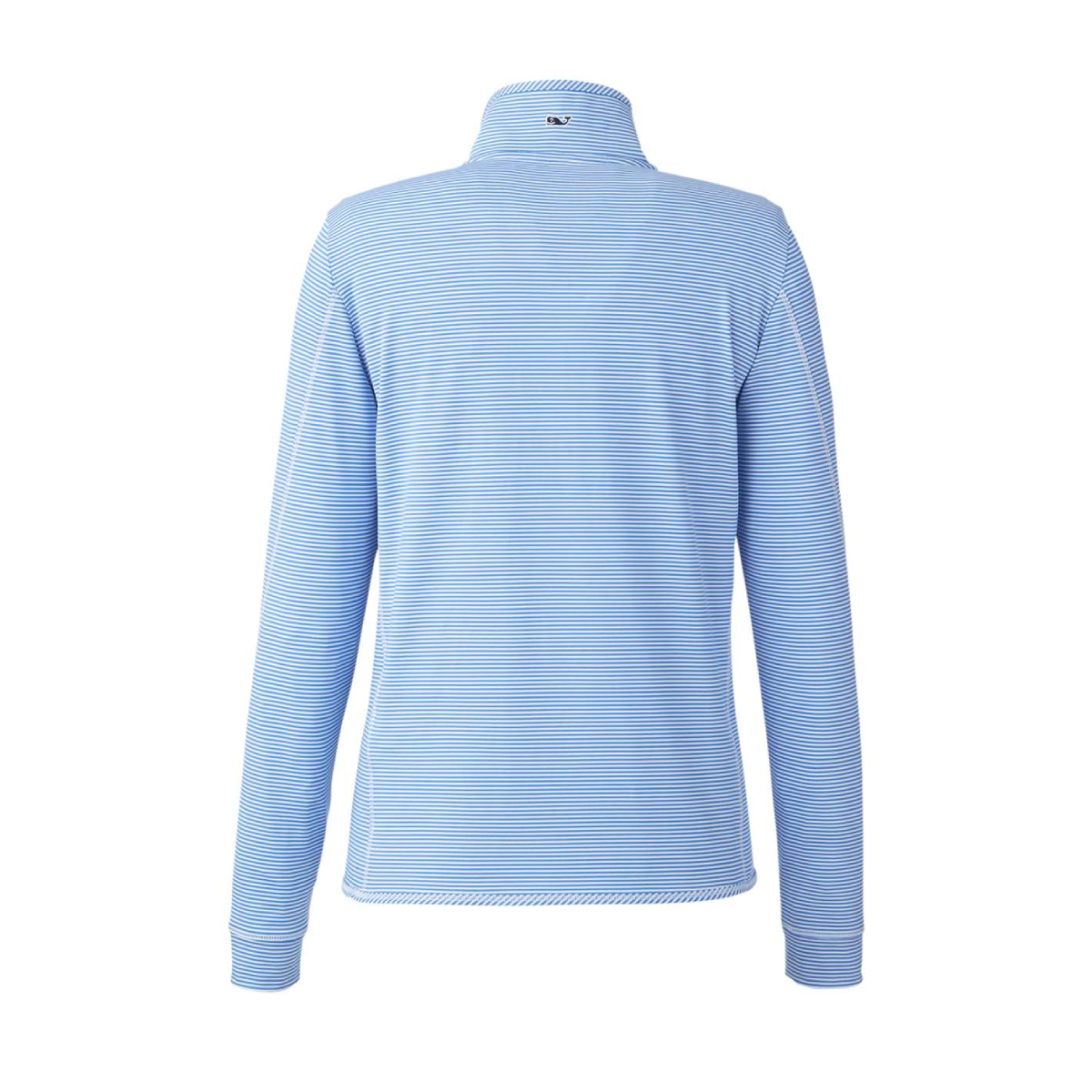Women's Vineyard Vines Microstripe Sankaty Half-Zip Pullover
