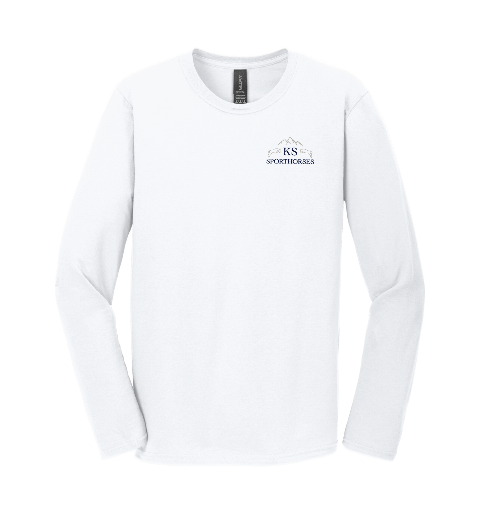 KS Sporthorses Unisex Gildan Softstyle Long Sleeve Shirt