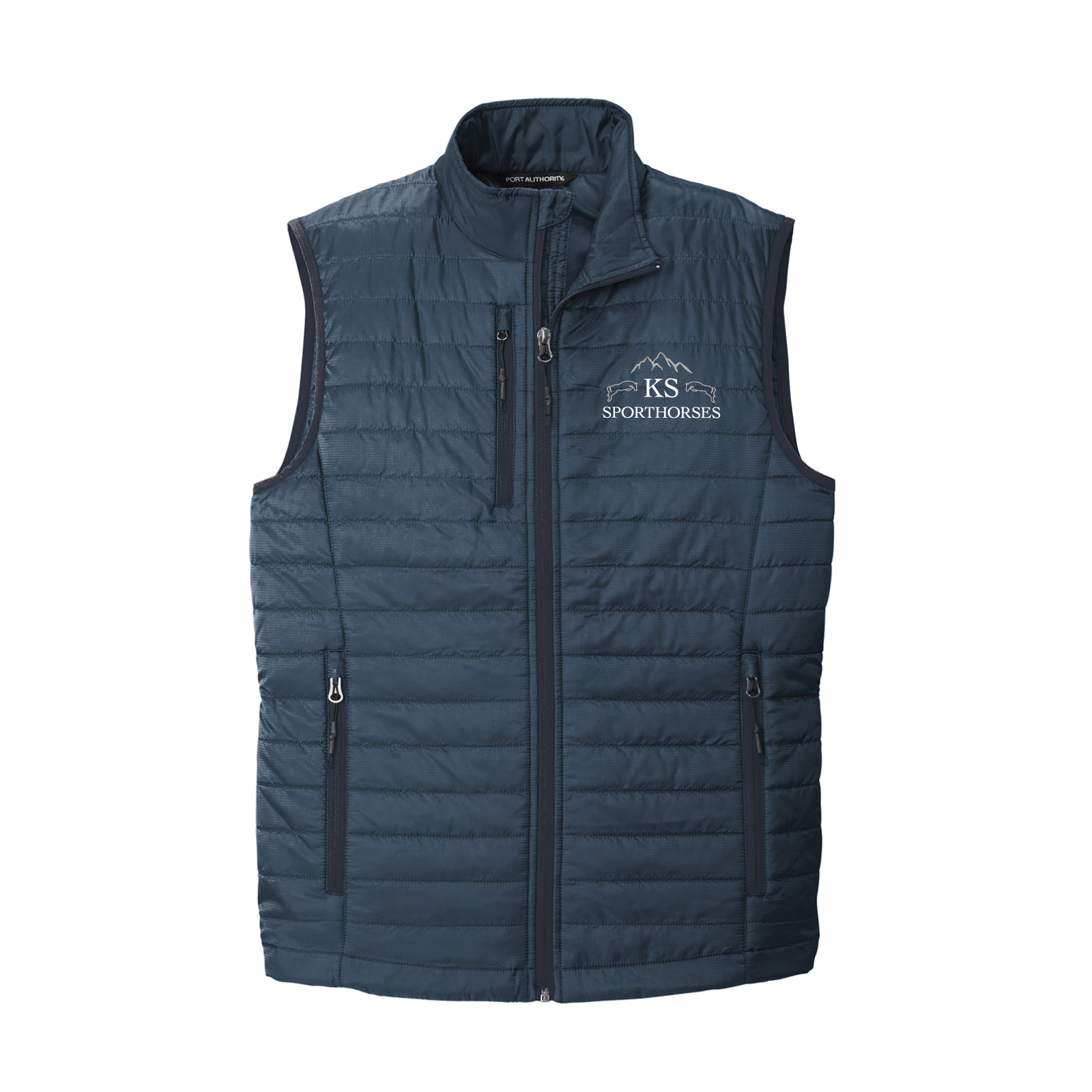 Erin Duffy Show Stables Men's Port Authority Packable Puffy Vest