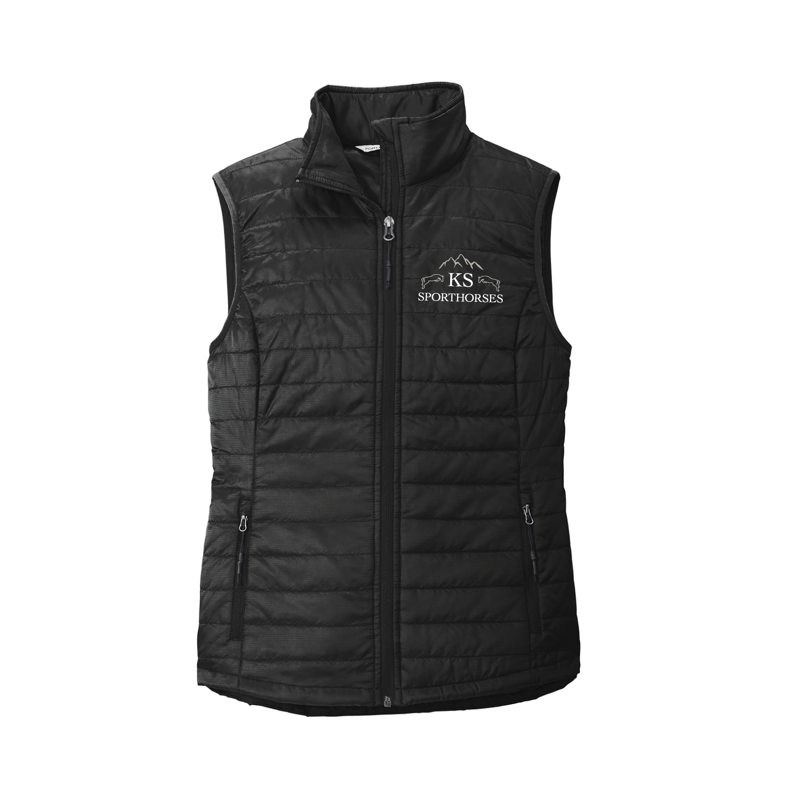 KS Sporthorses Women's Port Authority Packable Puffy Vest