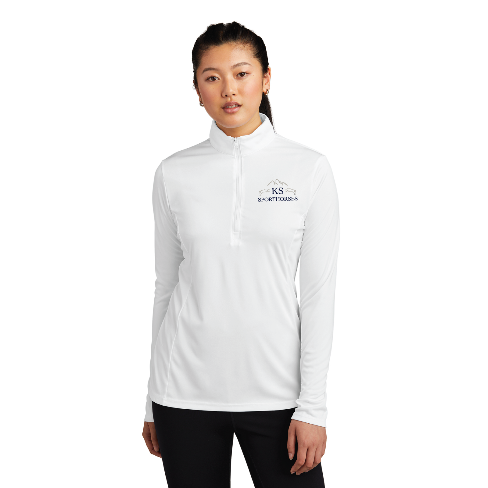 KS Sporthorses Women's Sport-Tek PosiCharge Competitor 1/4 Zip Pullover