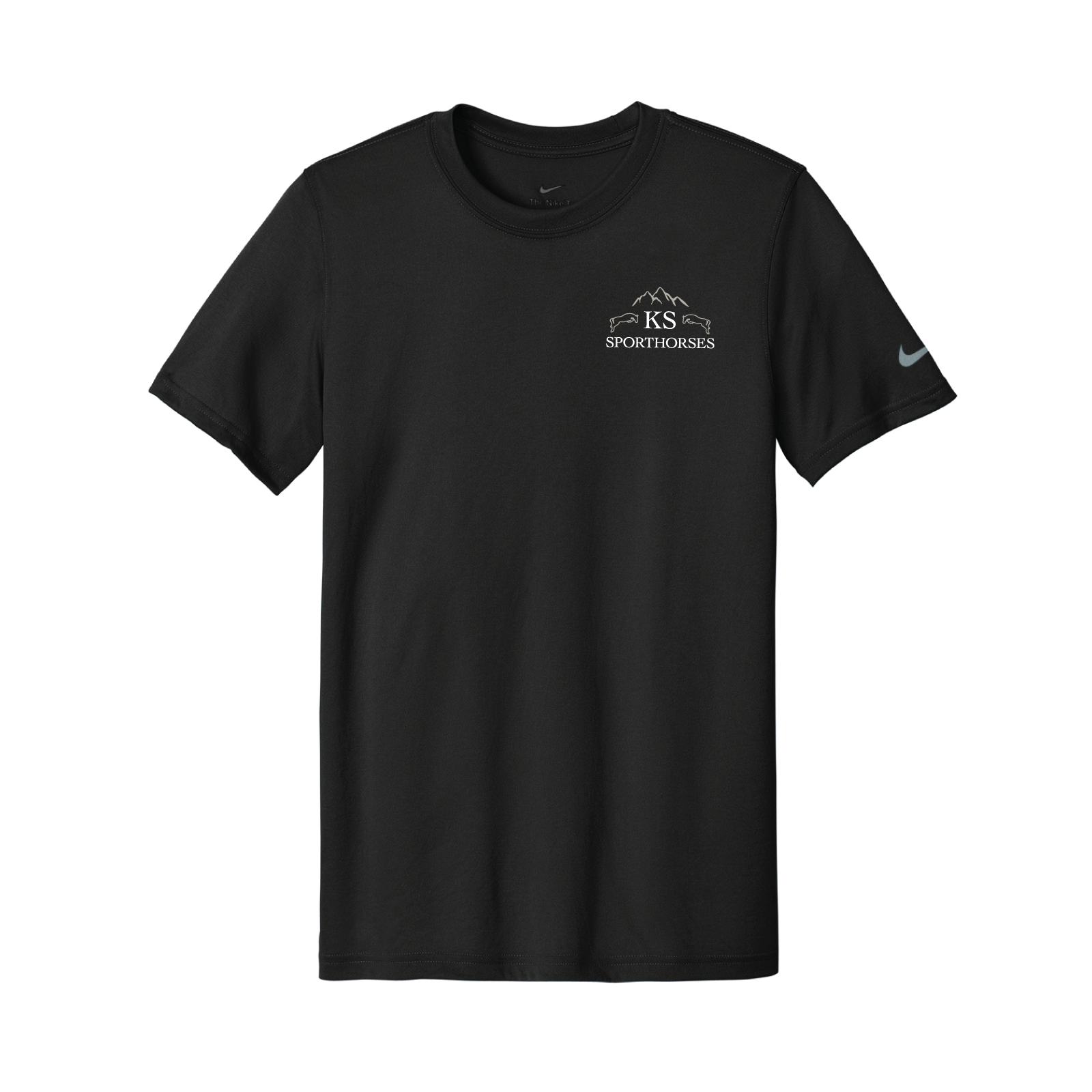 KS Sporthorses Men's Nike Swoosh Sleeve rLegend Tee