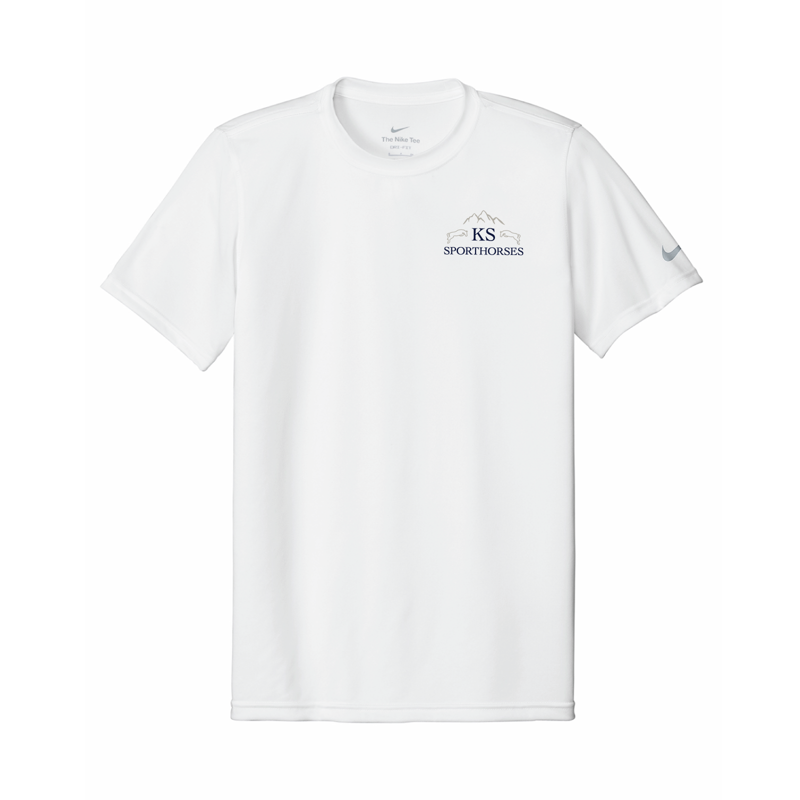 KS Sporthorses Men's Nike Swoosh Sleeve rLegend Tee