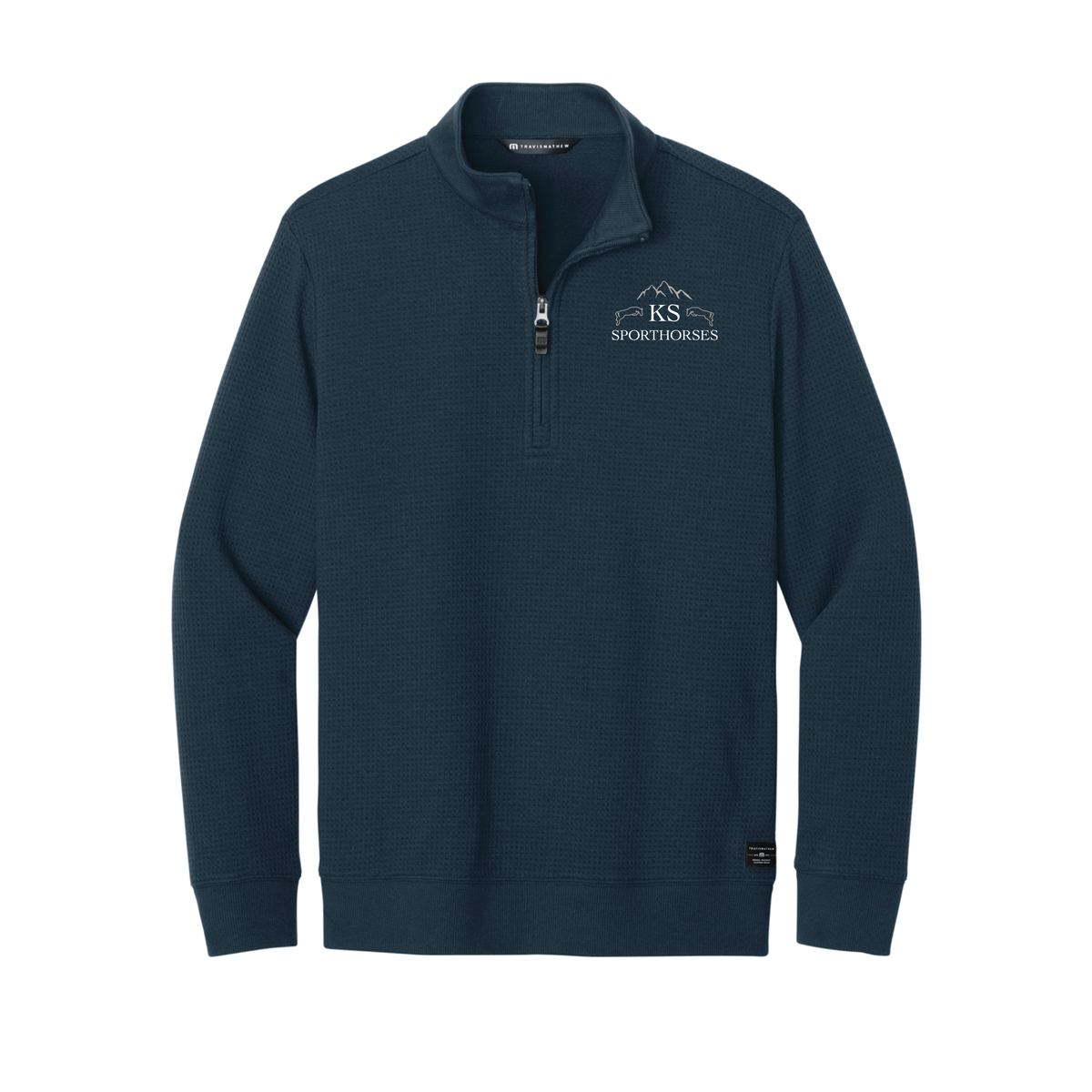 KS Sporthorses Men's TravisMathew Waffle 1/4-Zip