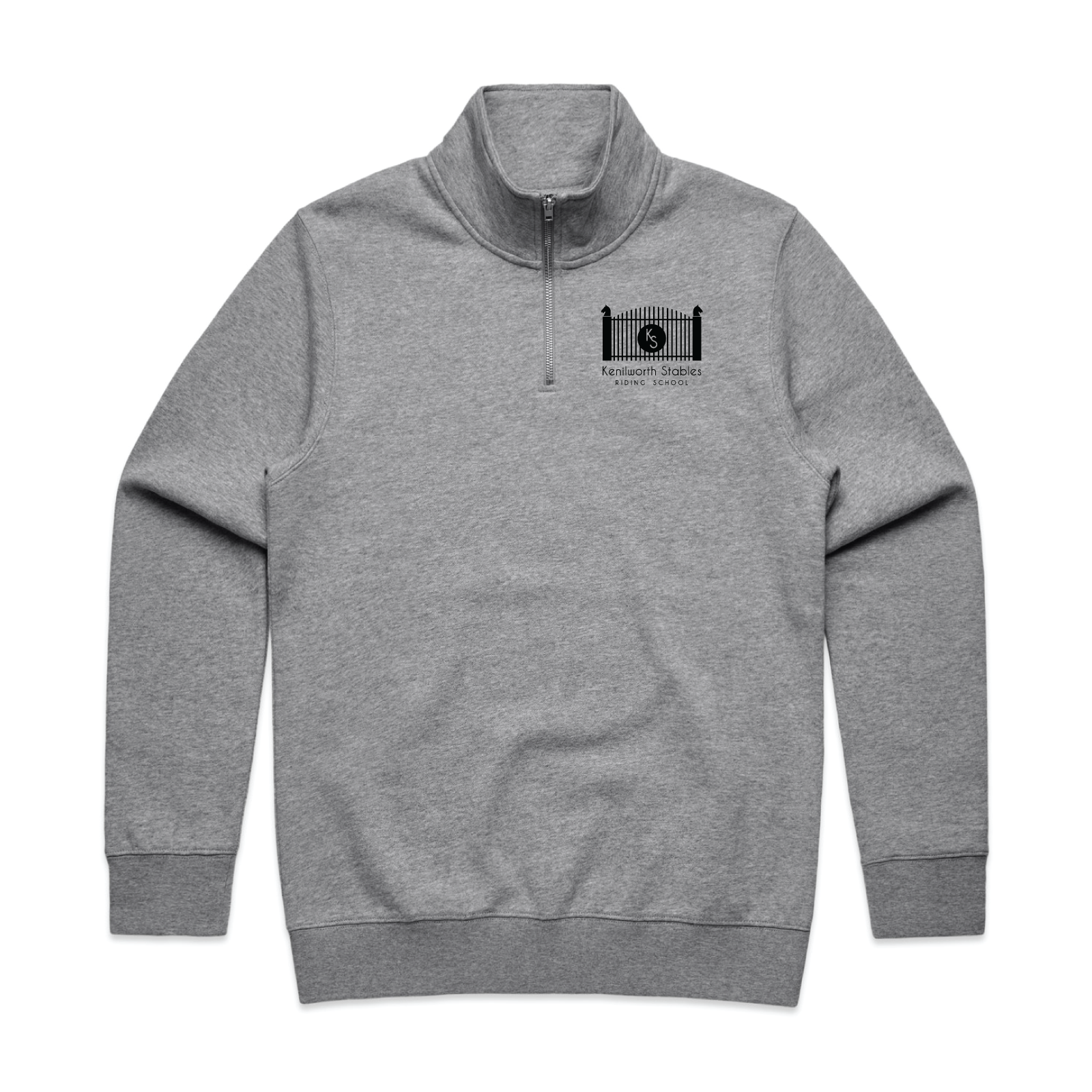 Kenilworth Riding School Men's AS Colour Half Zip Crew