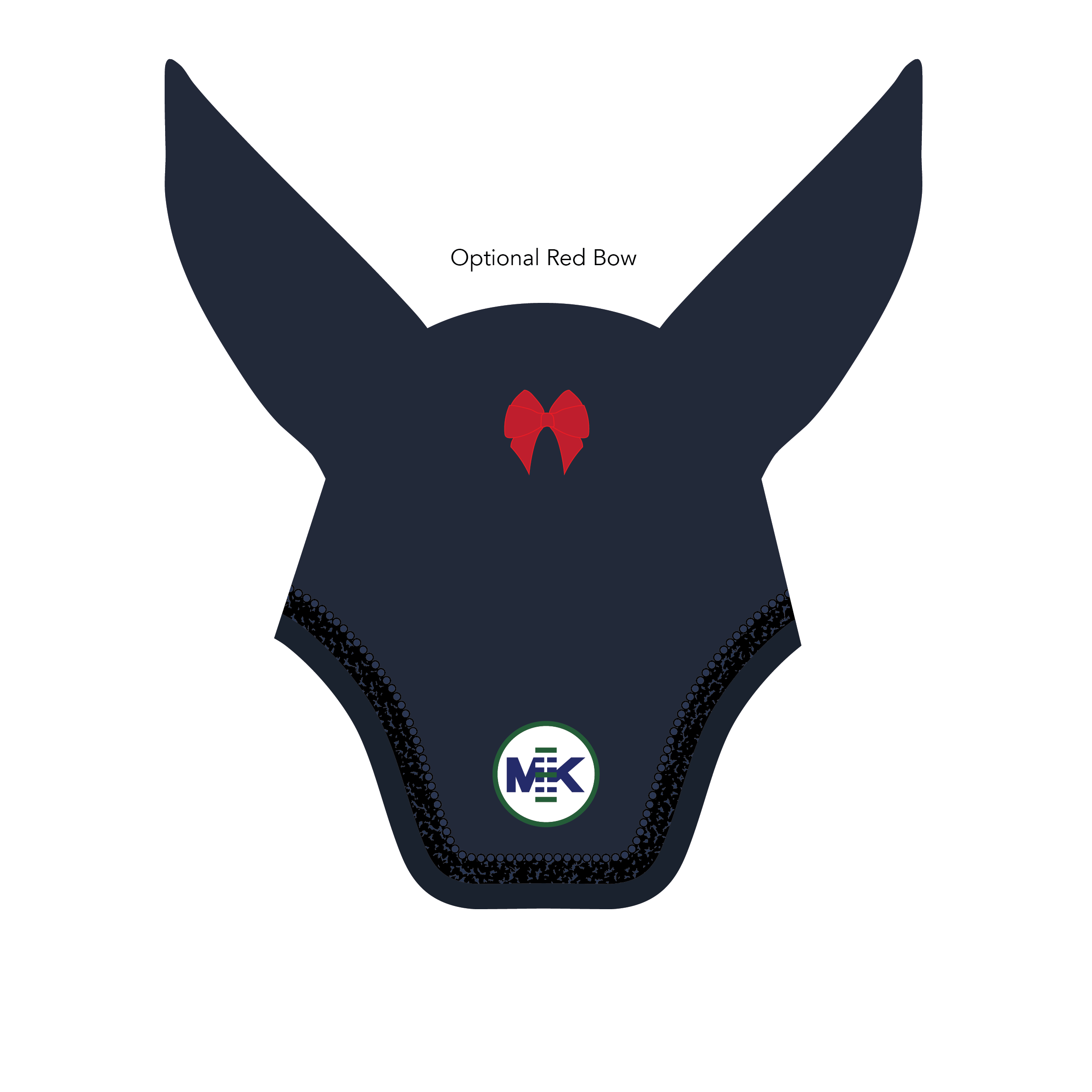 MK Equestrian Talisman Square Front Bonnet With Bow