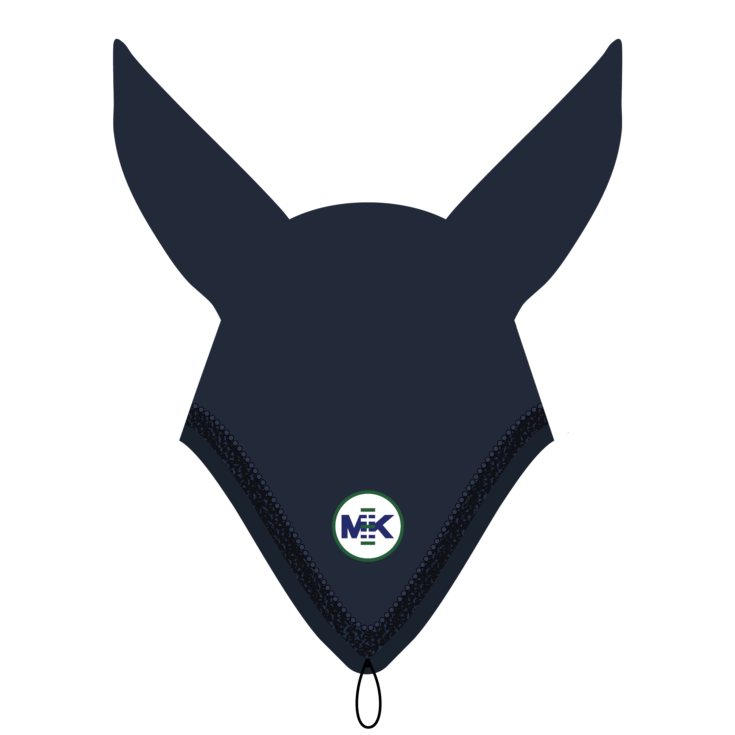 MK Equestrian Talisman Tie-Down Jumping Bonnet