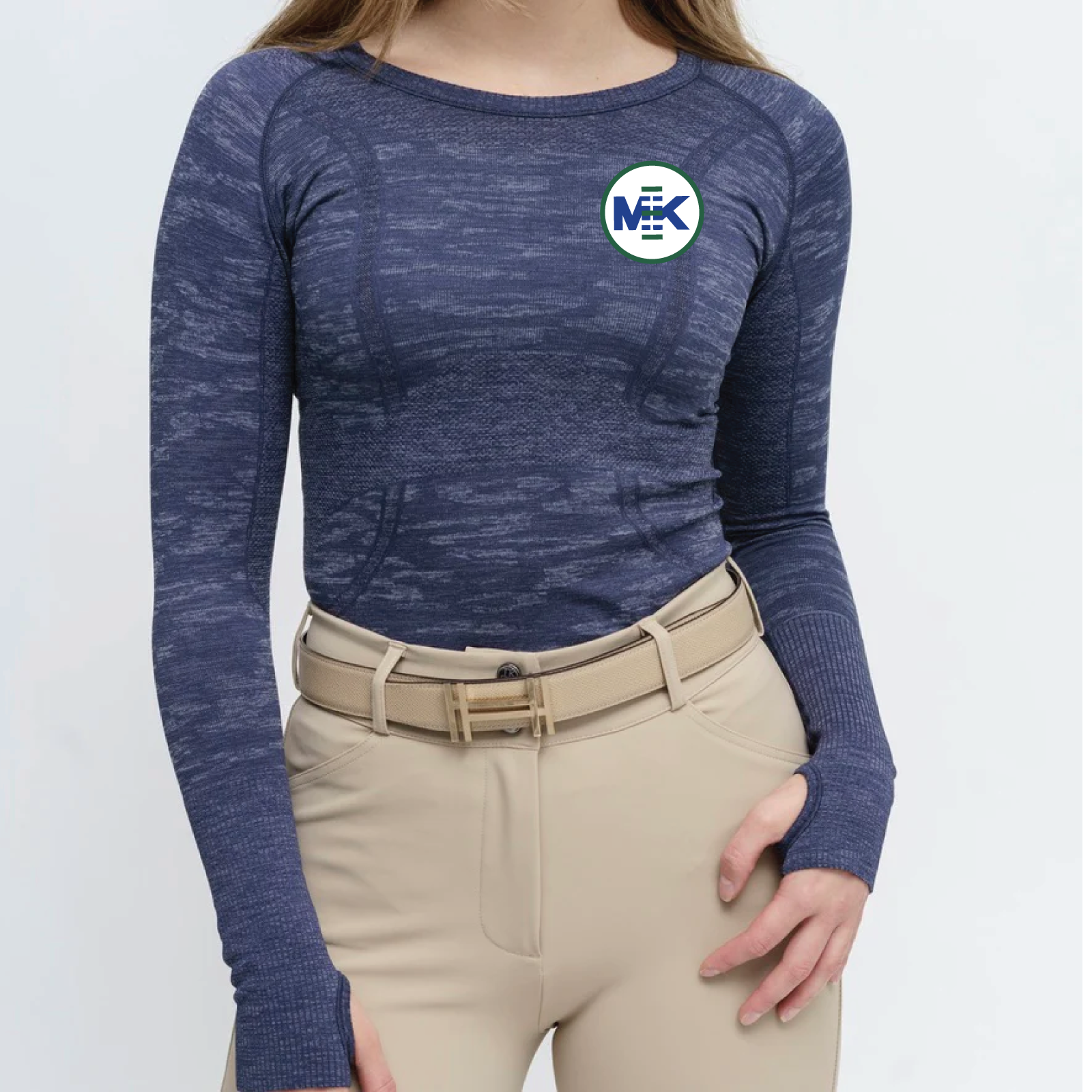 MK Equestrian Women's TKEQ 'Kennedy' Seamless Long Sleeve Shirt