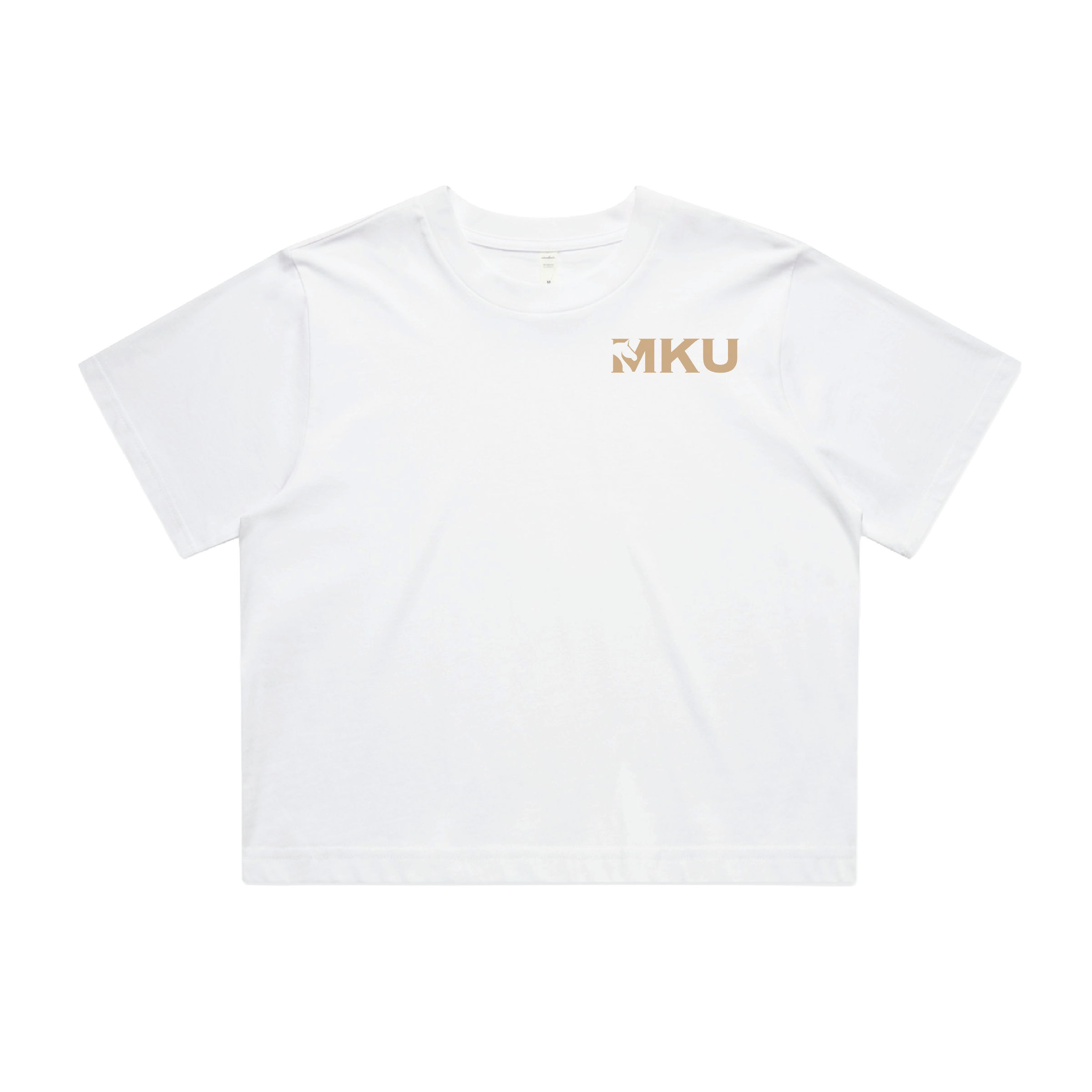 MKU Equestrian Women's AS Colour Classic Crop Tee