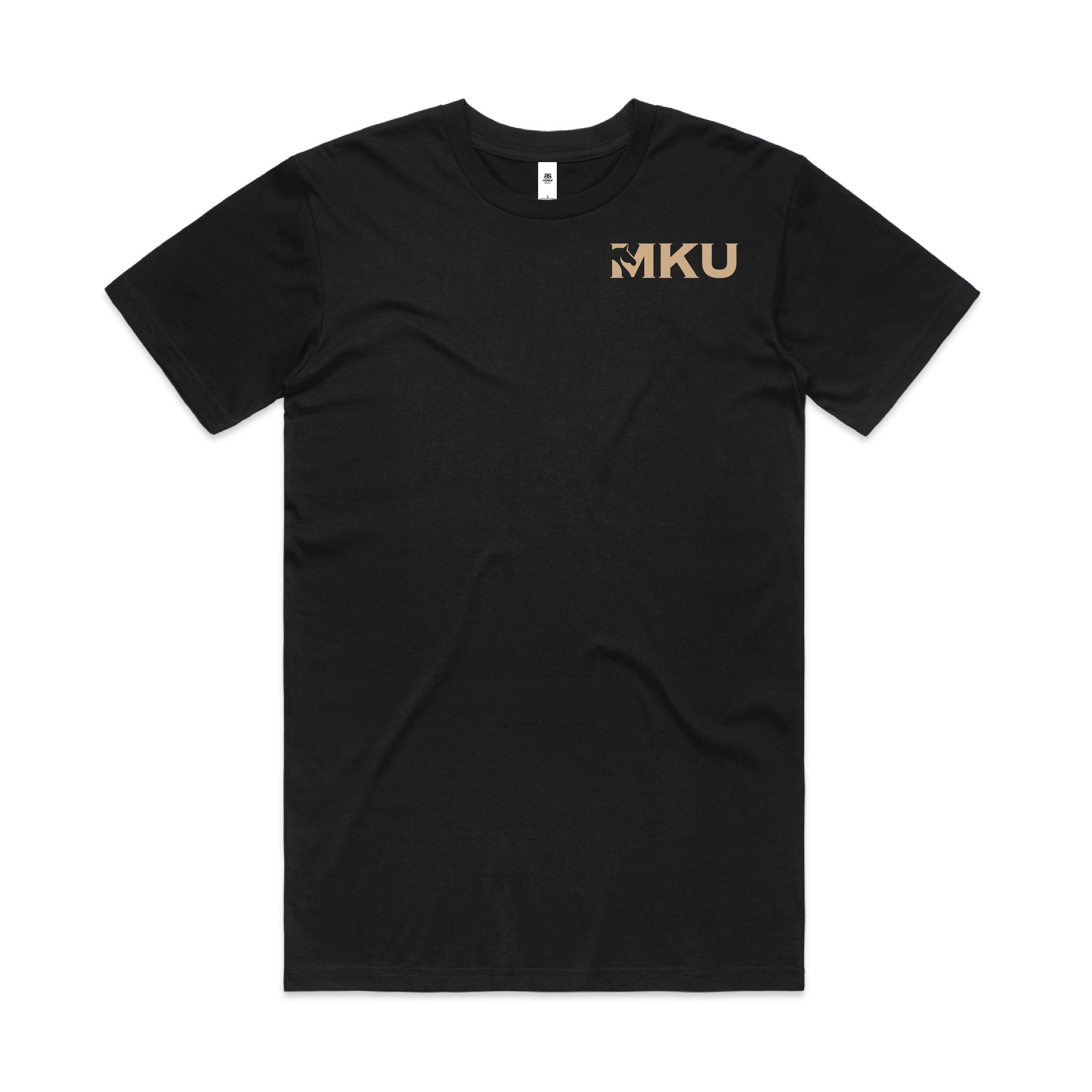 MKU Equestrian Men's AS Colour Basic Tee