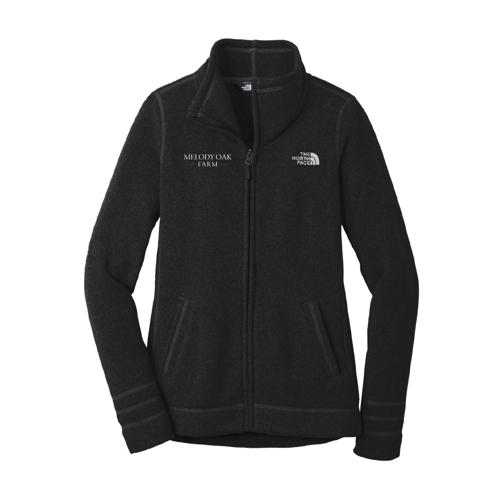 Melody Oak Farm Women's The North Face Sweater Fleece Jacket