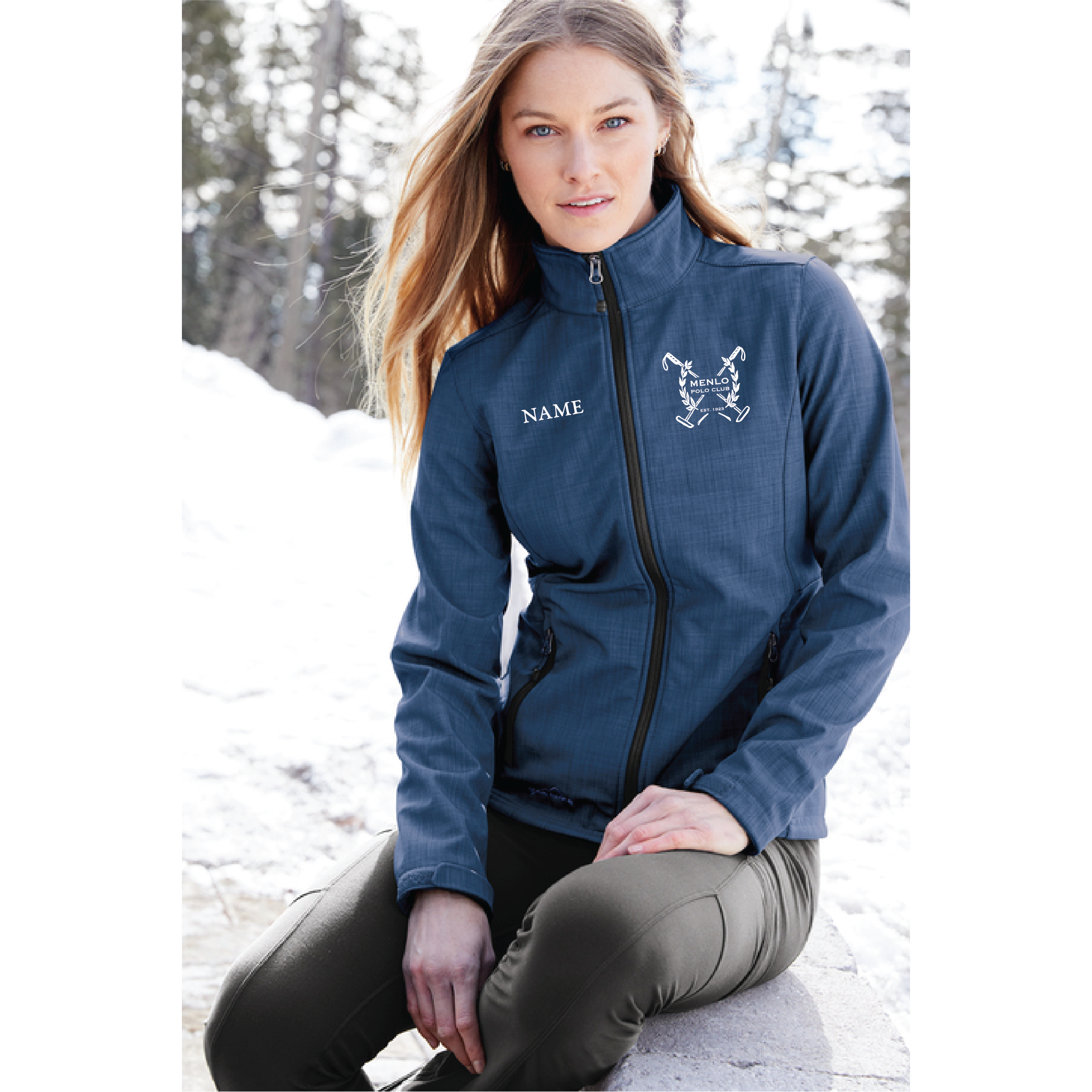 Menlo Polo Club Women's Eddie Bauer Rain Jacket