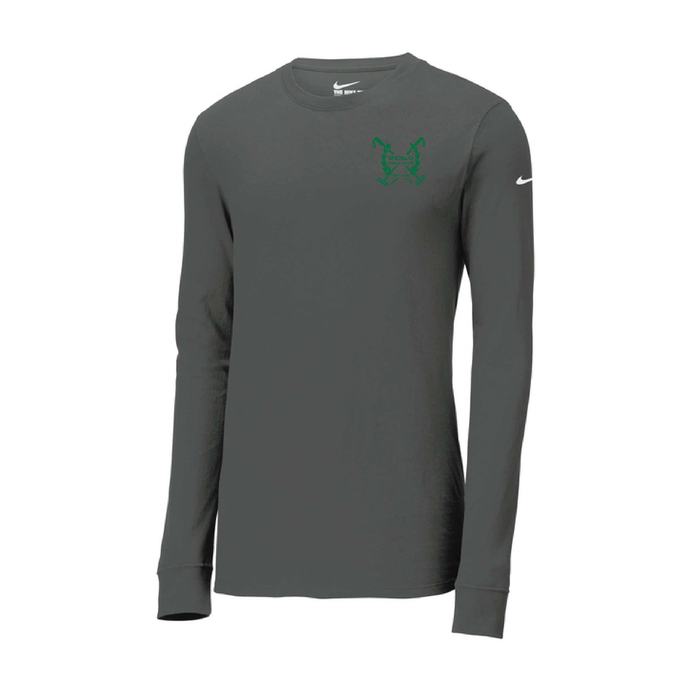 Menlo Polo Club Men's Nike Dri-FIT Long Sleeve Tee