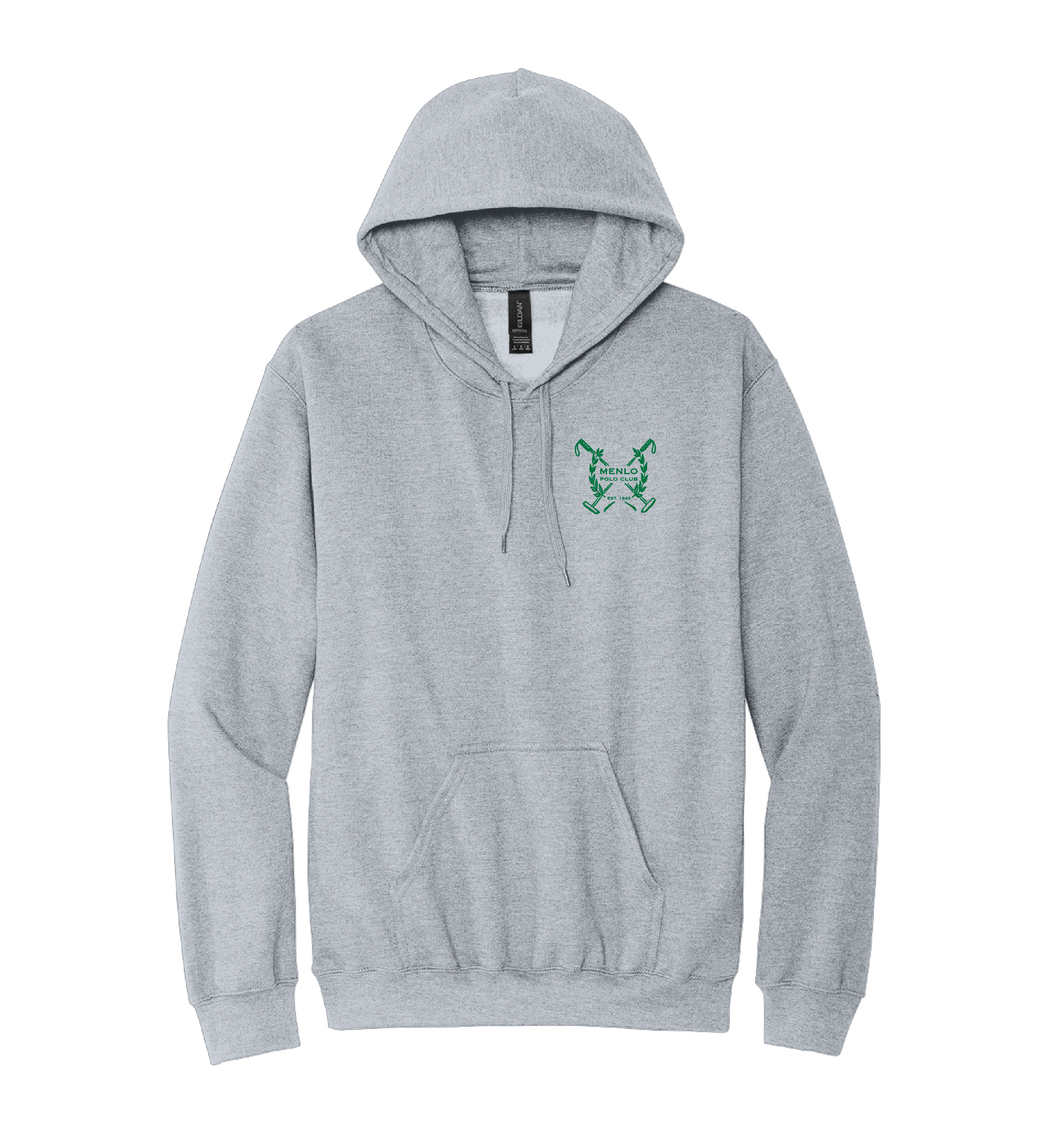 Menlo Polo Club Unisex Gildan Softstyle Pullover Hooded Sweatshirt