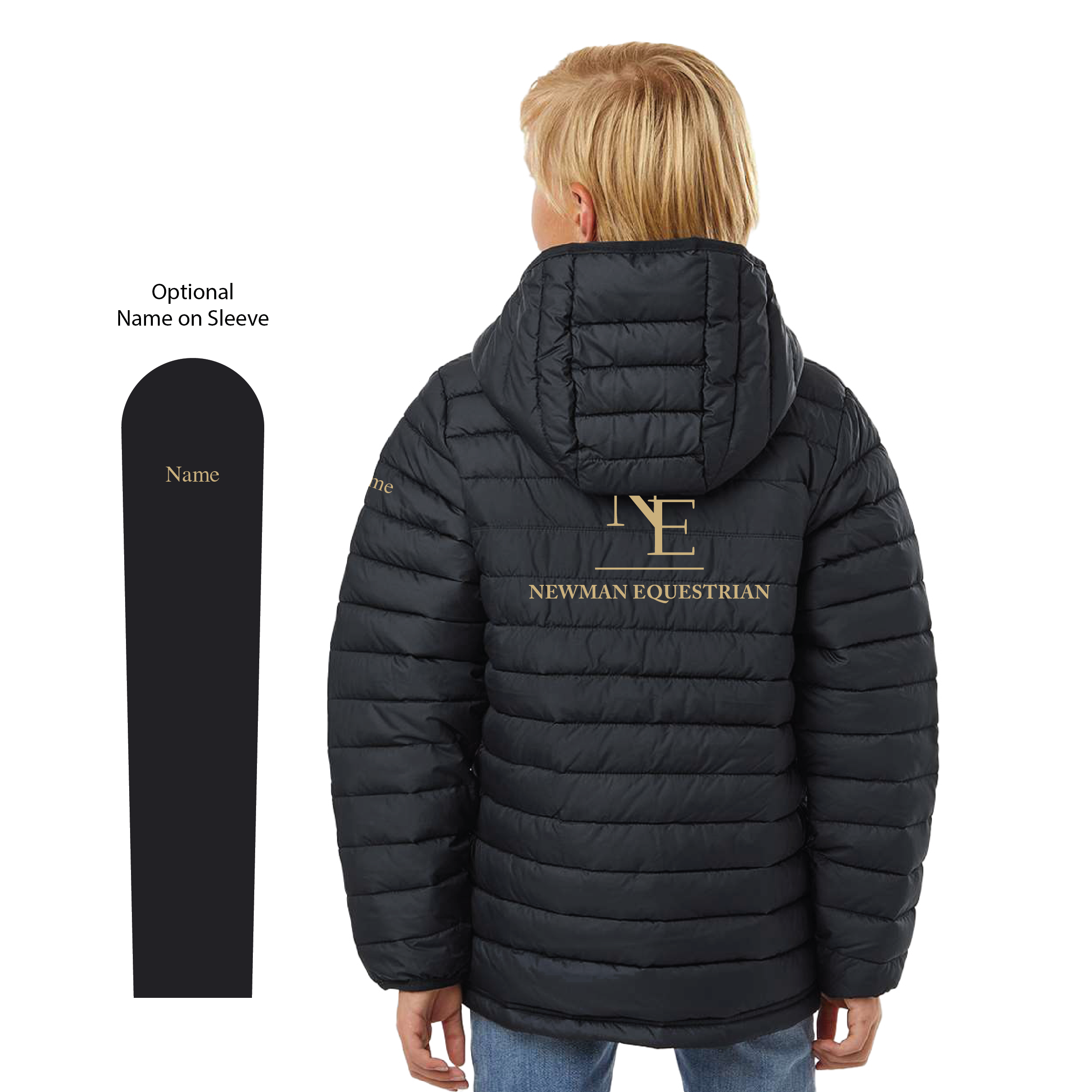 Newman Equestrian Youth Columbia Powder Lite Jacket