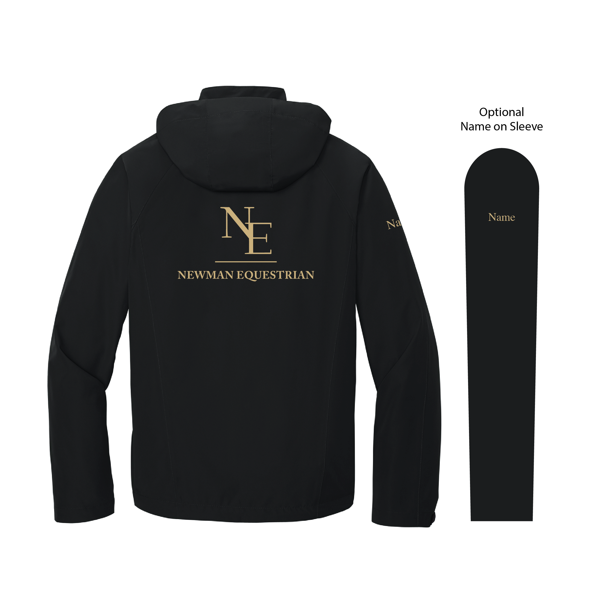 Newman Equestrian Men's Port Authority Torrent Waterproof Jacket (w/ BACK LOGO)