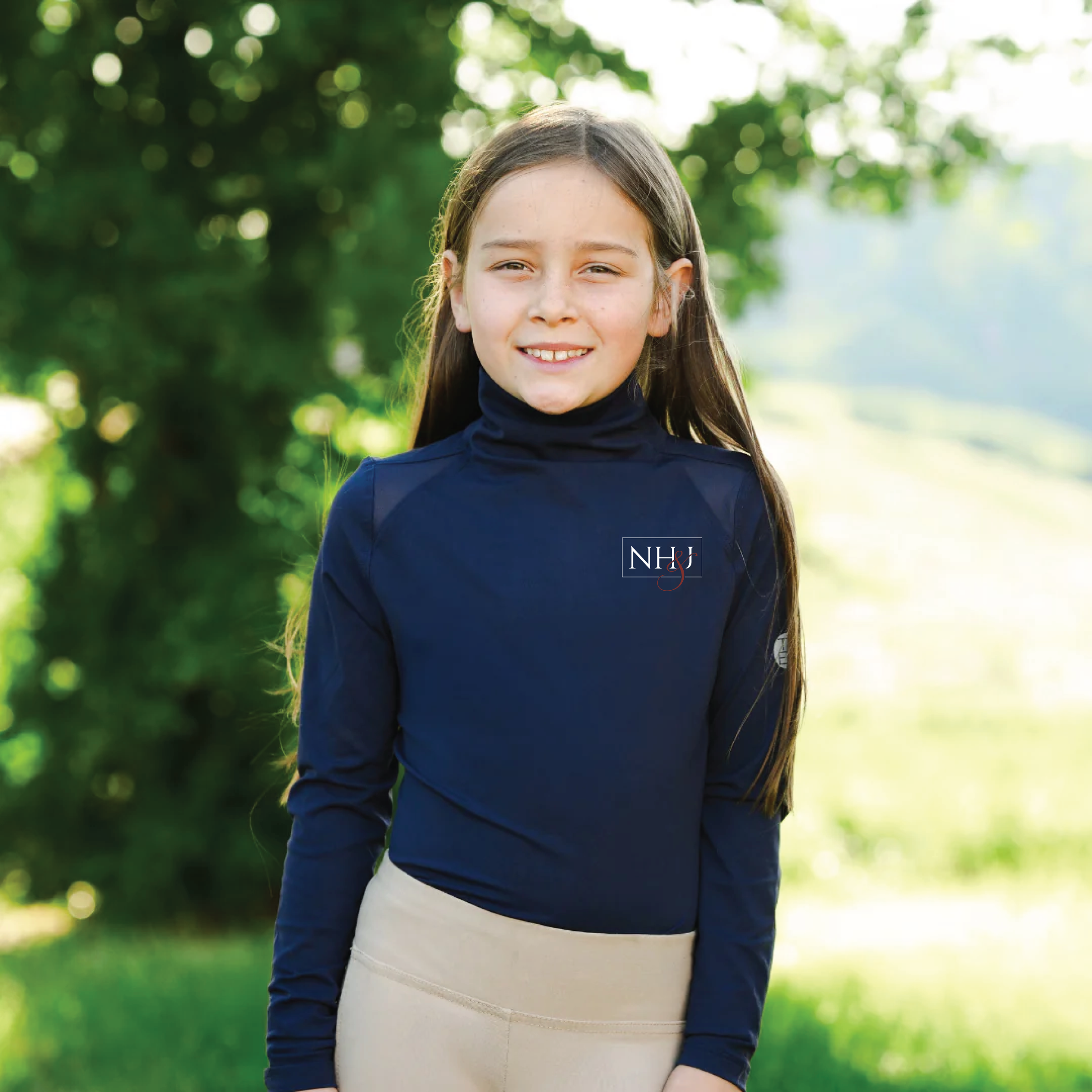Noble Jumpers MINI TKEQ 'Chloe' High Collar Technical Top