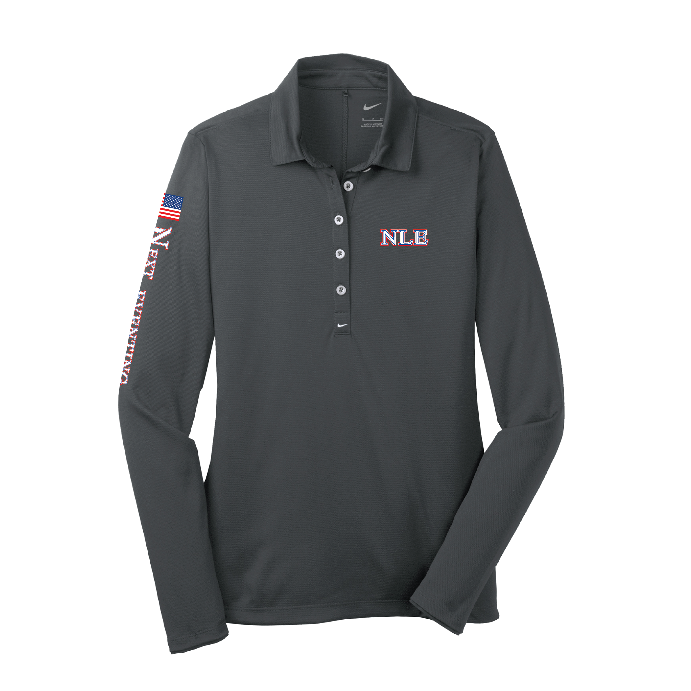 Next Level Eventing Women's Nike Tech Dri-FIT Long Sleeve Polo
