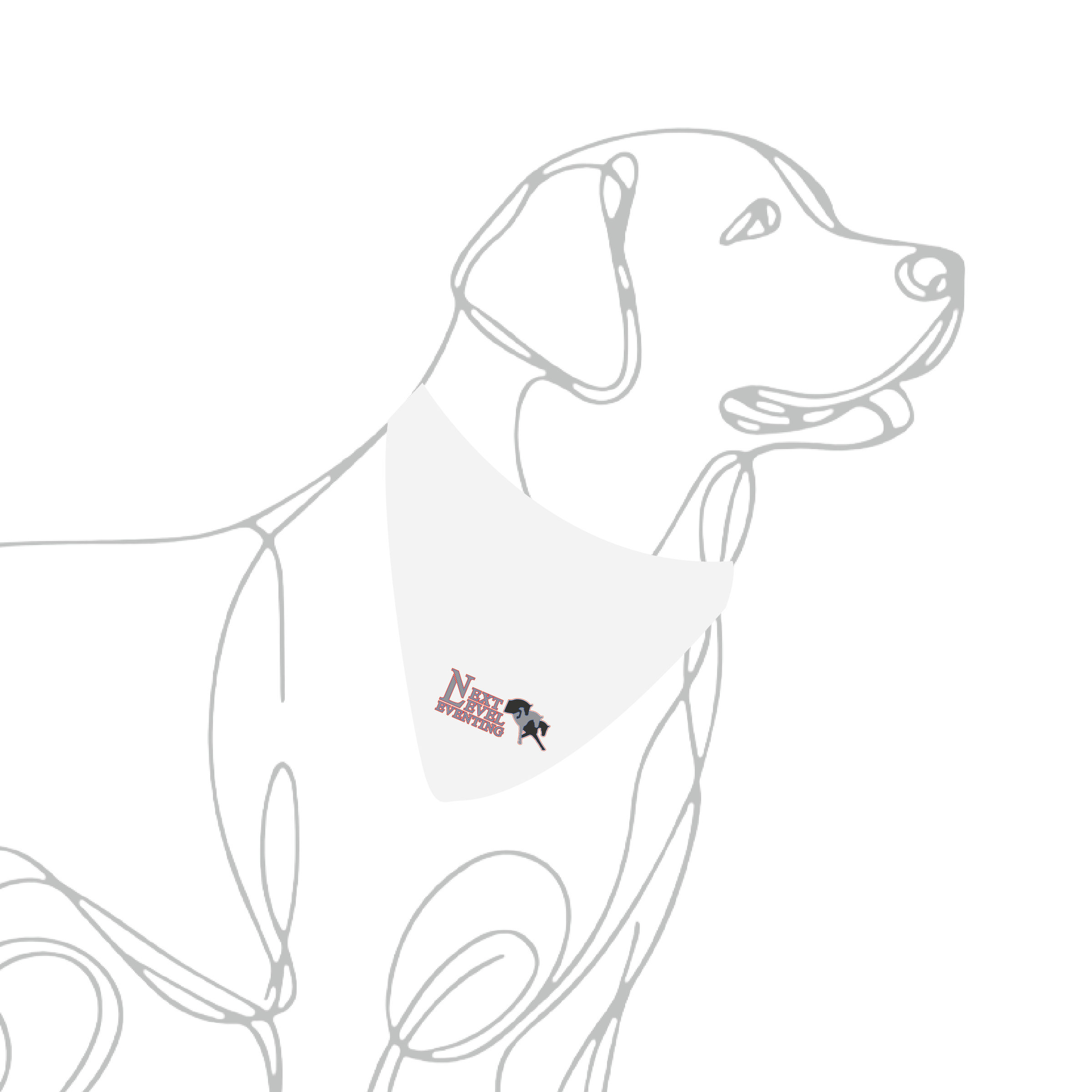 Next Level Eventing Dog Bandana