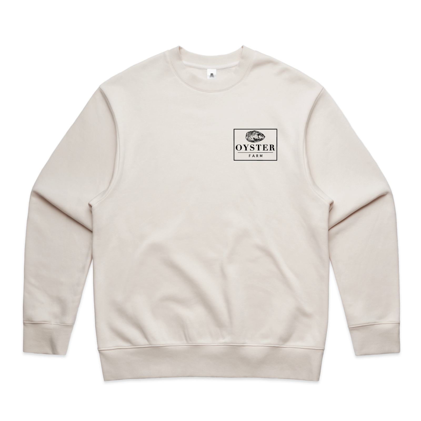 Oyster Farm Unisex AS Colour Heavy Crew