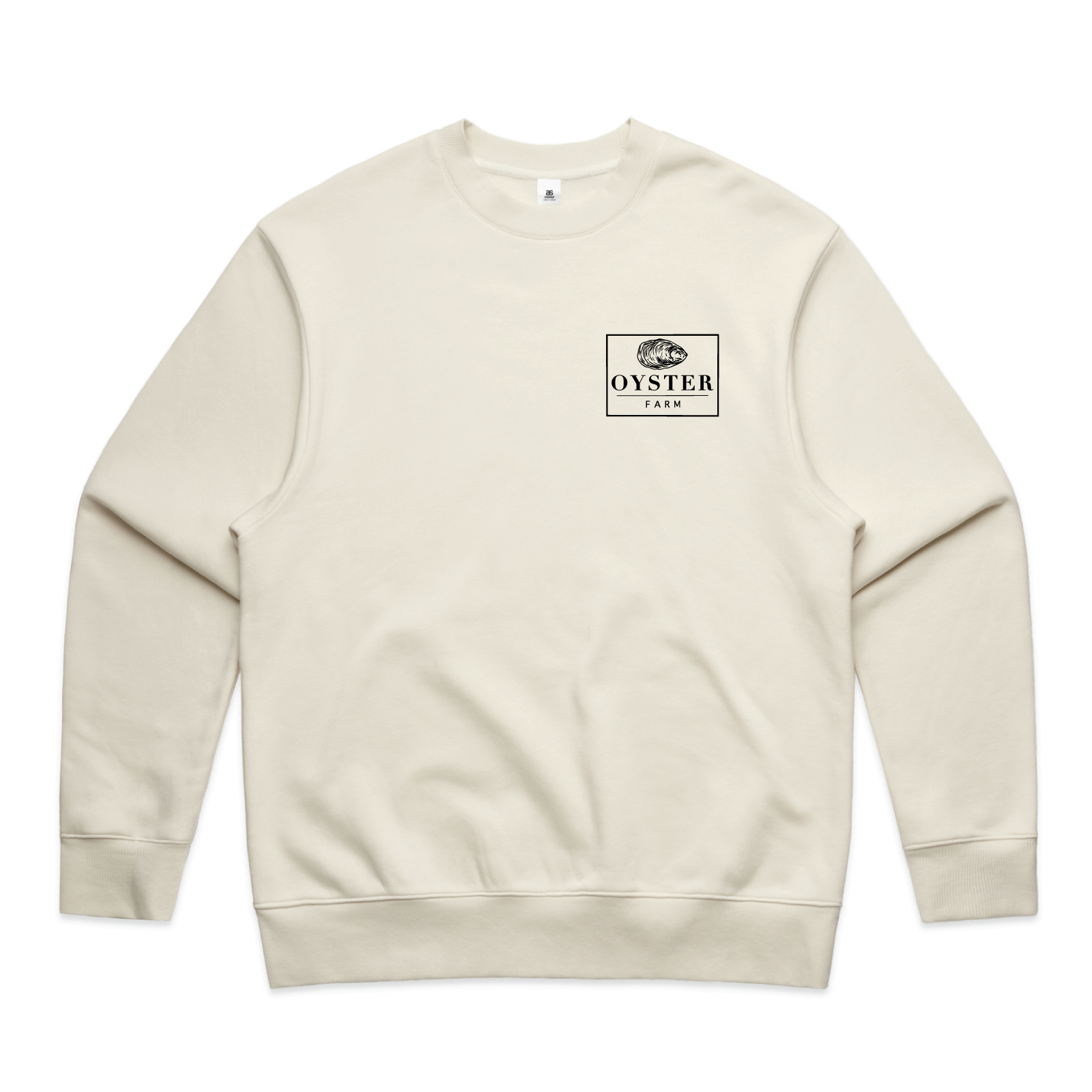 Oyster Farm Unisex AS Colour Heavy Crew