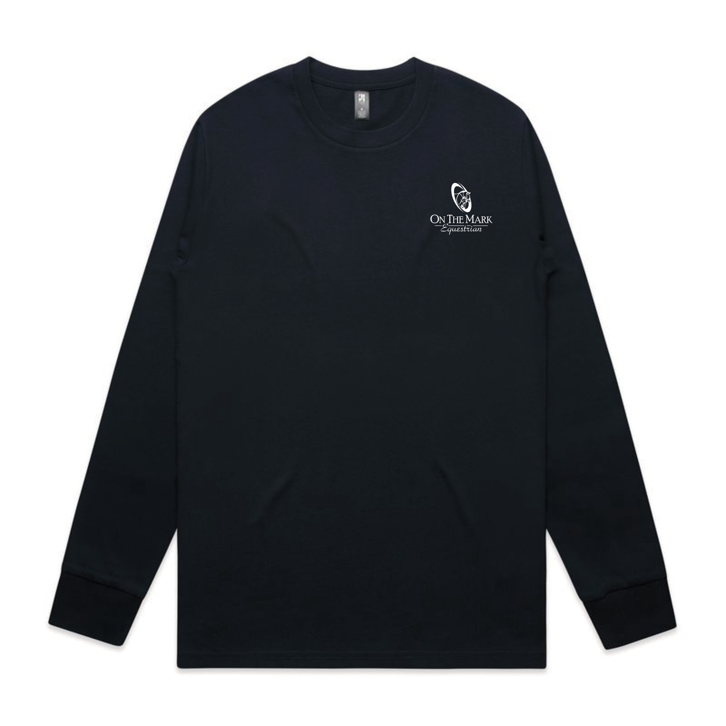 On The Mark Equestrian Men's AS Colour Classic Long Sleeve Tee