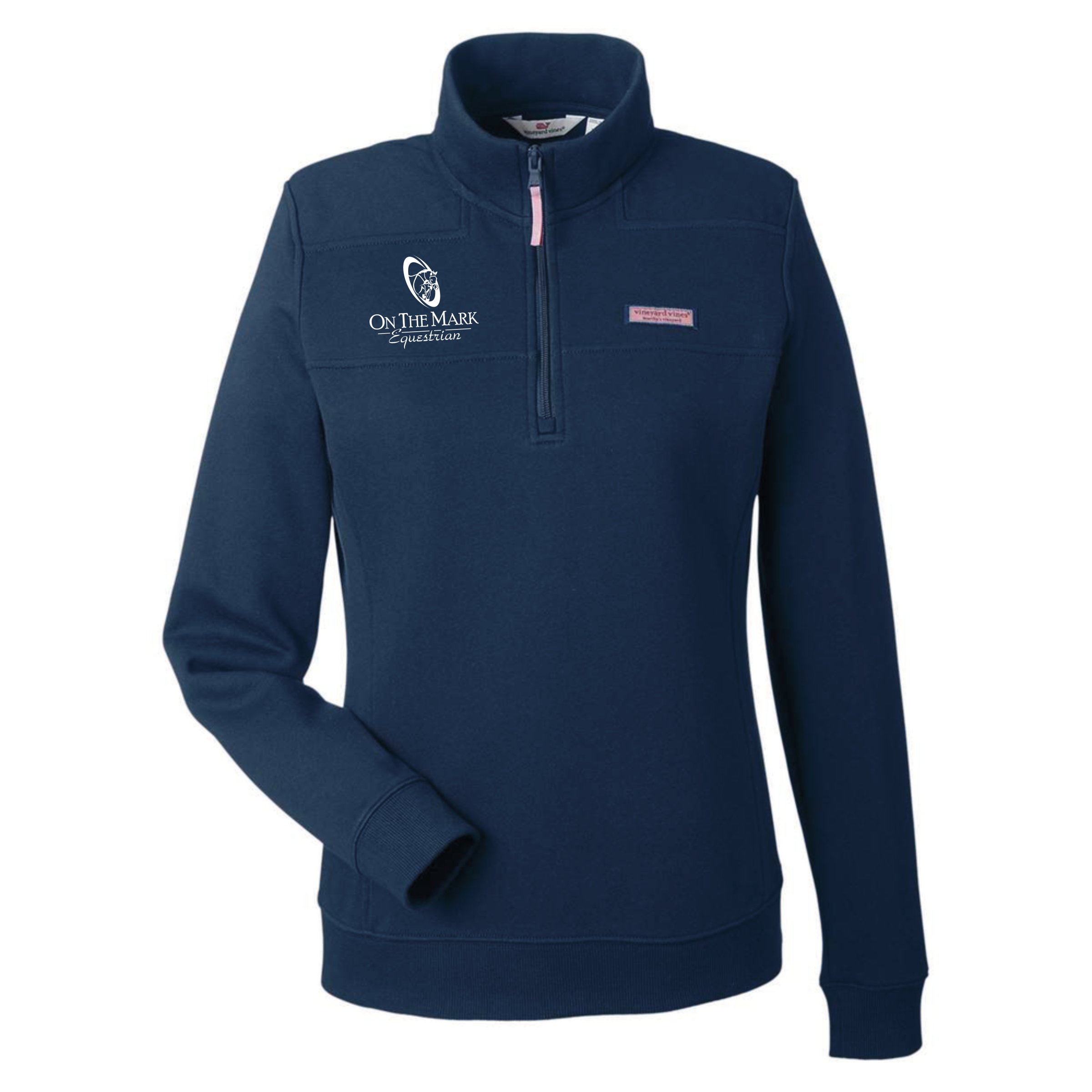 On The Mark Equestrian Women's Vineyard Vines Collegiate Shep Quarter-Zip Sweatshirt