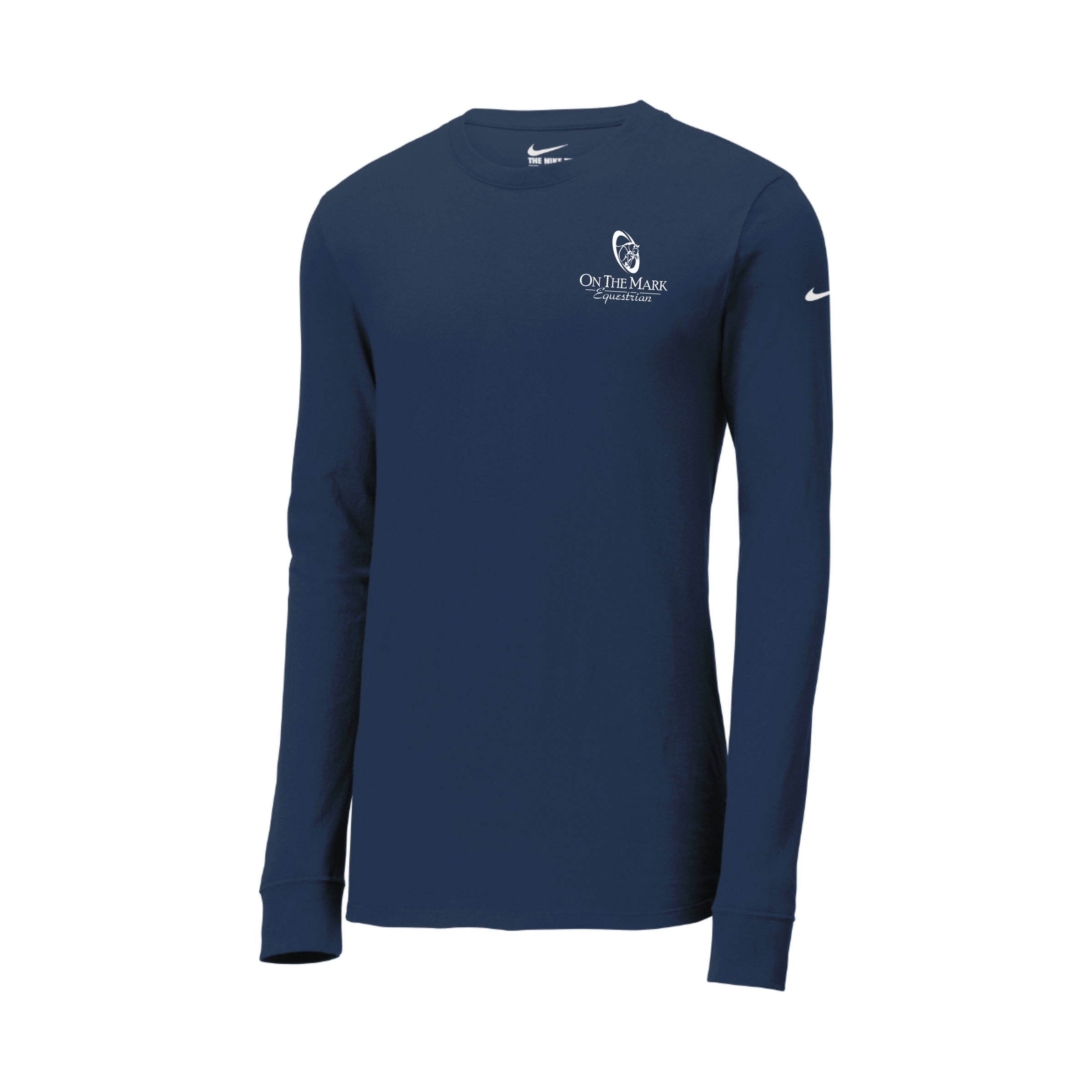 On The Mark Equestrian Men's Nike Dri-FIT Long Sleeve Tee