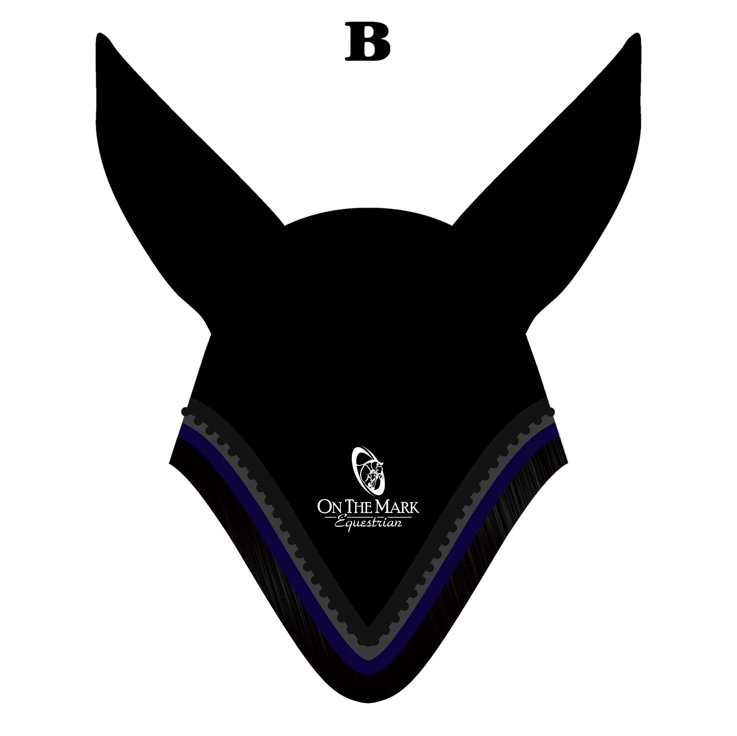 On The Mark Talisman Tie-Down Jumping Bonnet with Rhinestones