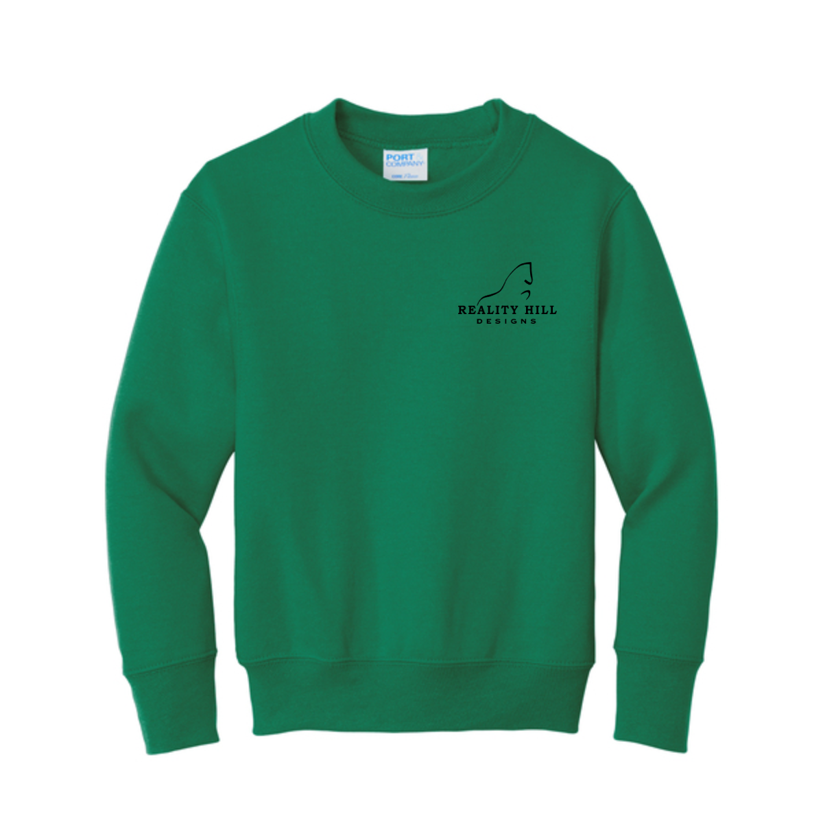 Youth Port & Company Fleece Crewneck Sweatshirt