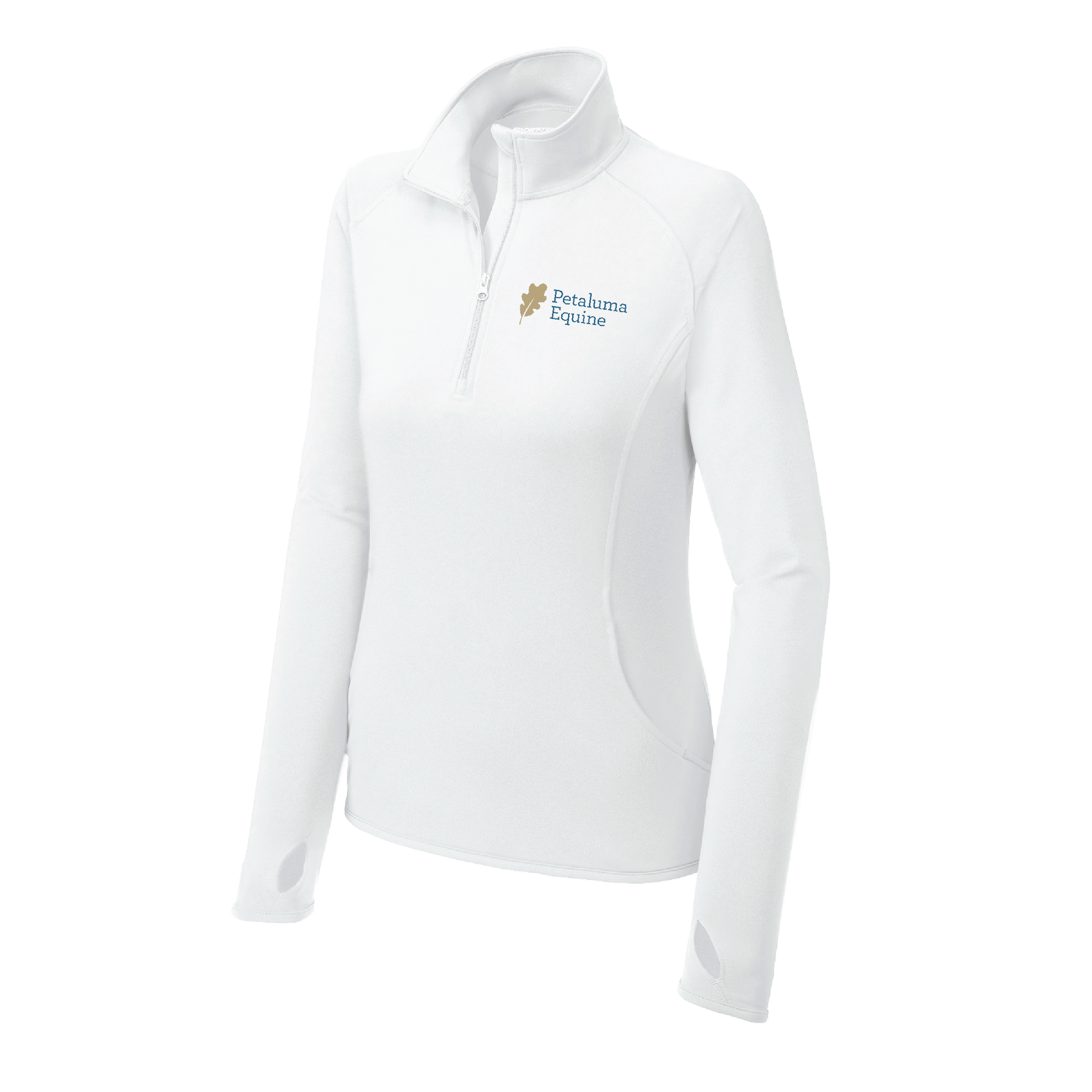 Petaluma Equine Women's Sport-Tek Sport-Wick Stretch 1/4 Zip Pullover