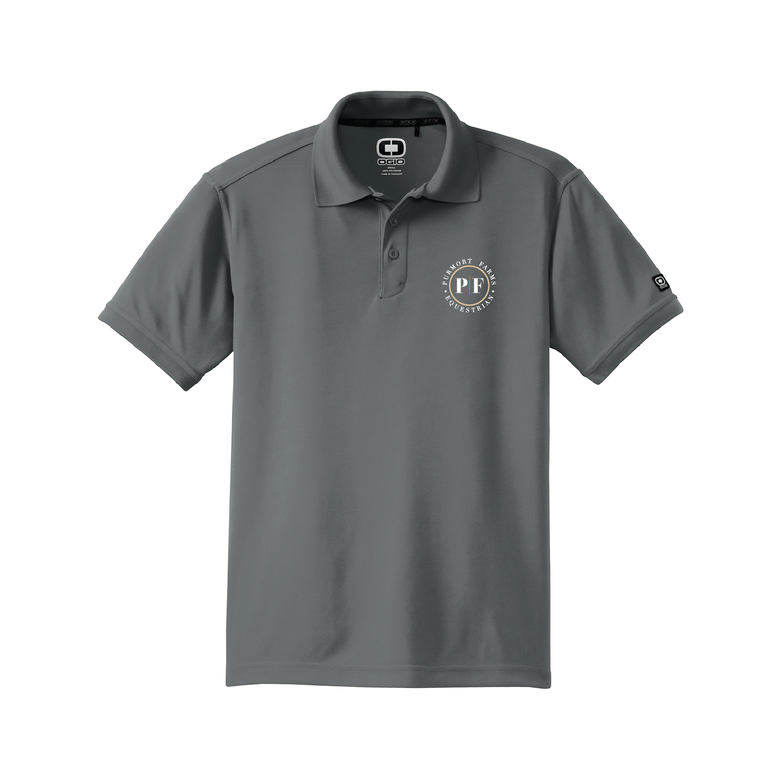 Purmort Farms Men's OGIO Caliber Short Sleeve Polo