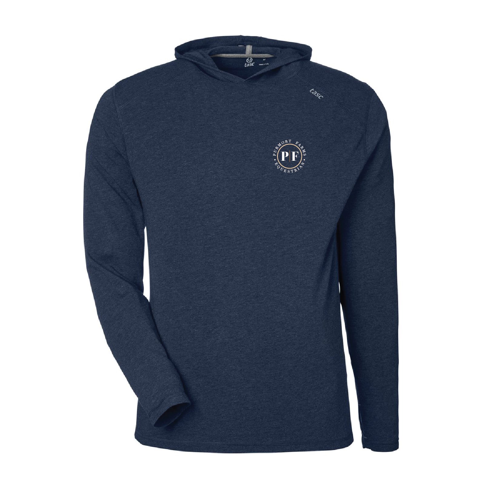 Purmort Farms Men's TASC Carrollton Lightweight Hooded Long Sleeve Shirt