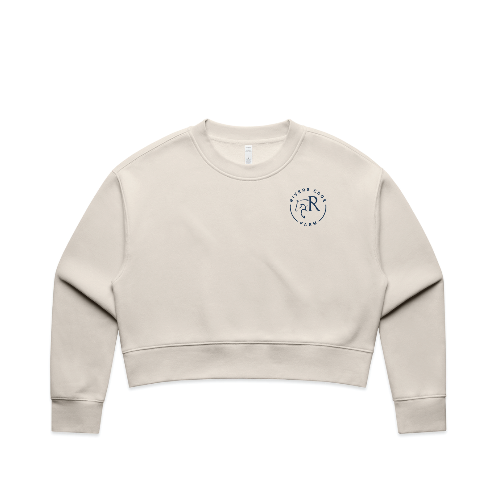 Rivers Edge Farm Women's AScolour Relax Crop Crew
