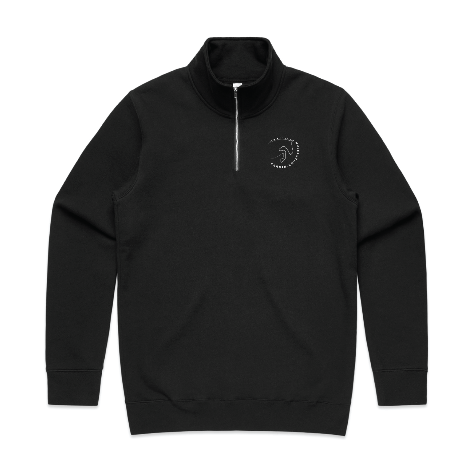 Rardin Equestrian Men's AS Colour Stencil Half Zip Crew