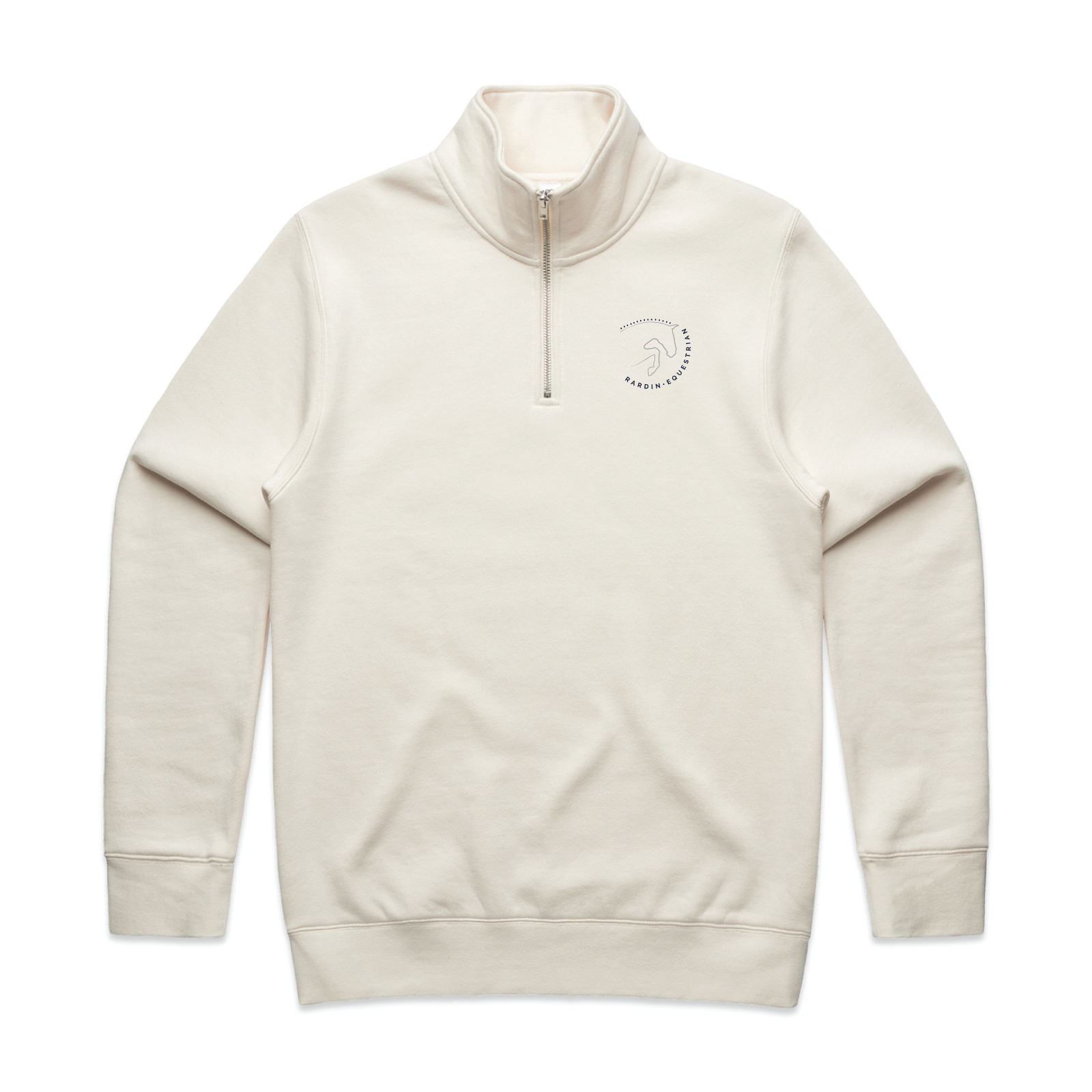 Rardin Equestrian Men's AS Colour Stencil Half Zip Crew