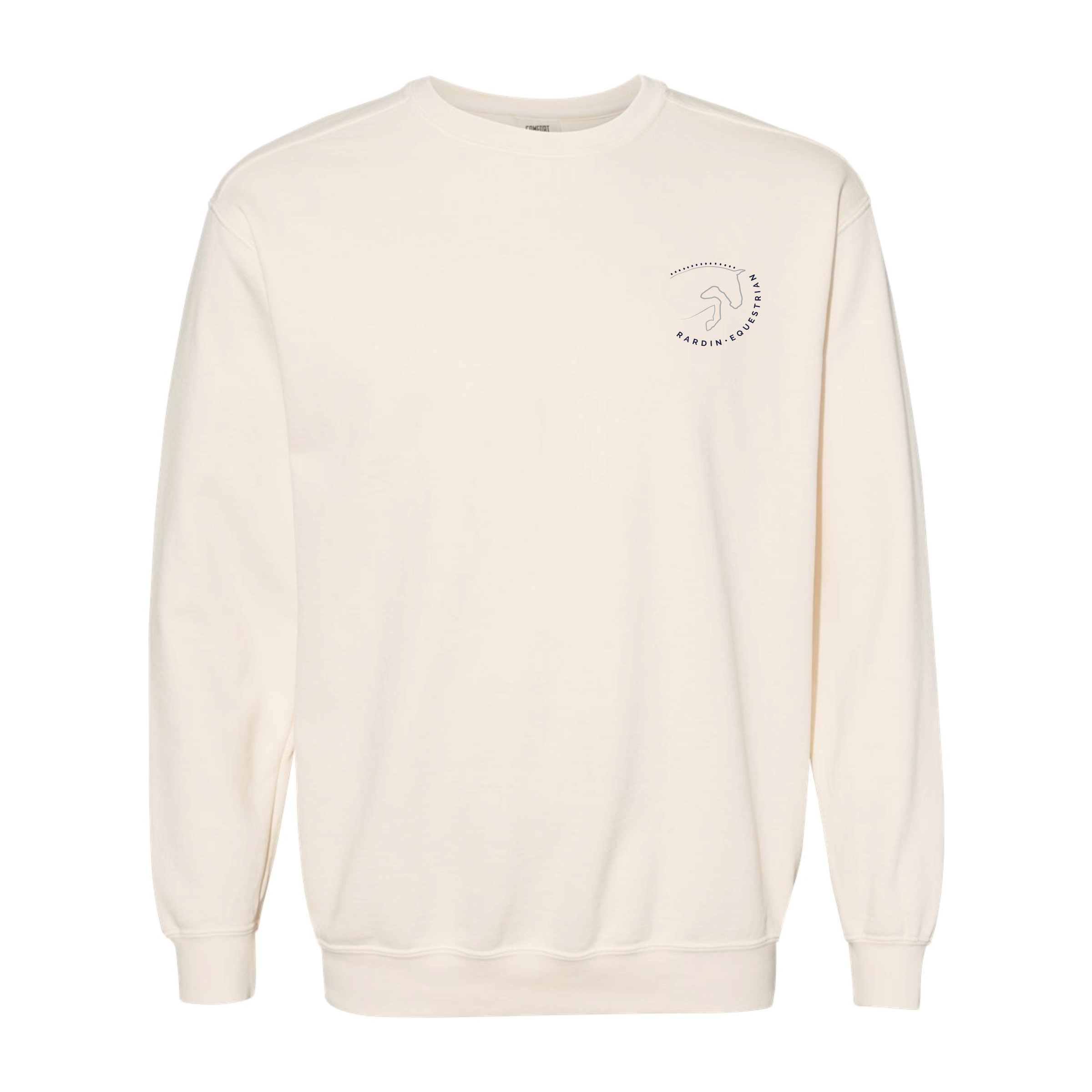 Rardin Equestrian Unisex Comfort Colors Garment Dyed Crewneck