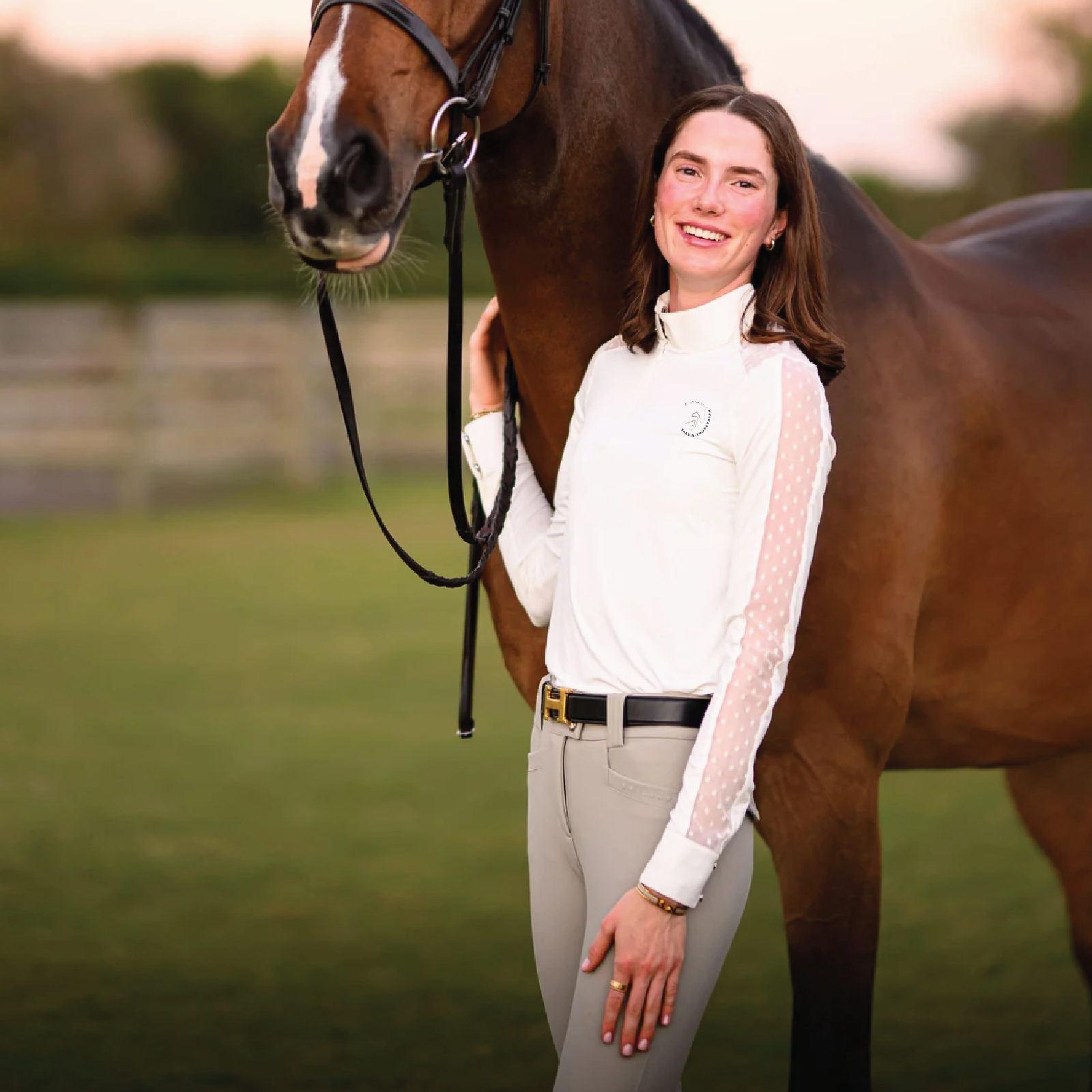 Women's Euphoric Equestrian Palm Beach Competition Top